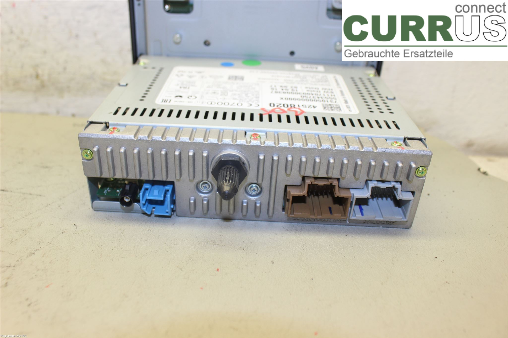 OPEL CORSA E  15-19 Radio CD /Multimediapanel 42532830 