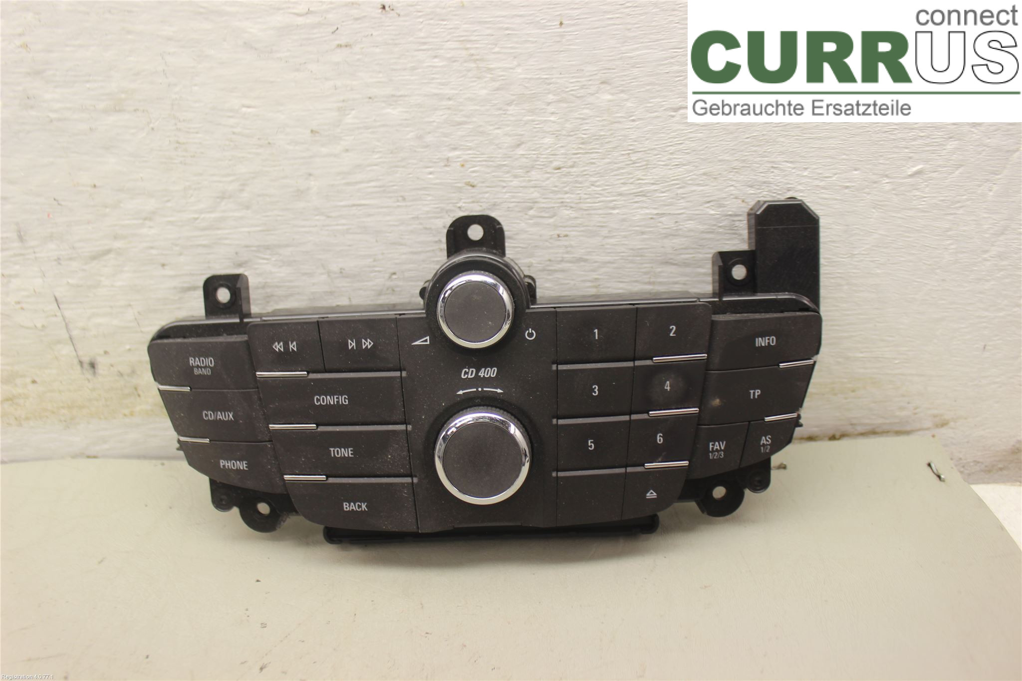 OPEL INSIGNIA  09-16 Radio CD / panneau multimédia 13321292 A20NFT