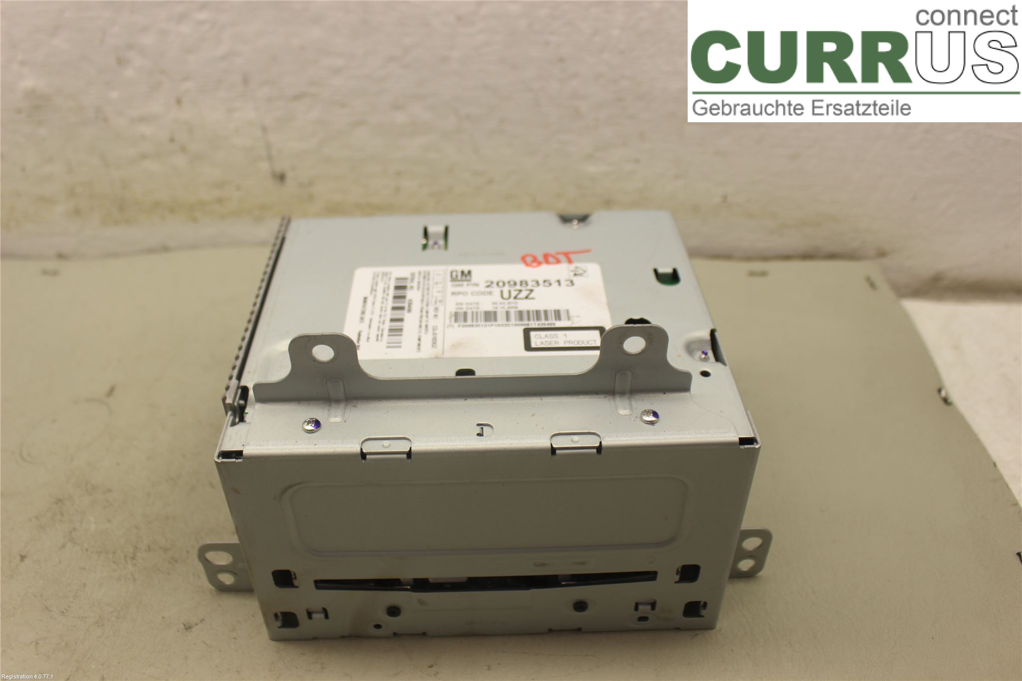 OPEL INSIGNIA  09-16 Radio CD / panneau multimédia 22776285 A20NFT