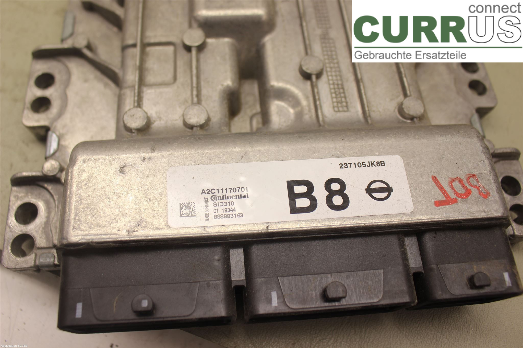 NISSAN NAVARA, TREK-1  17-21 Motorstyringsenhed Diesel (ECU) 237105JK8B YS23DDTT