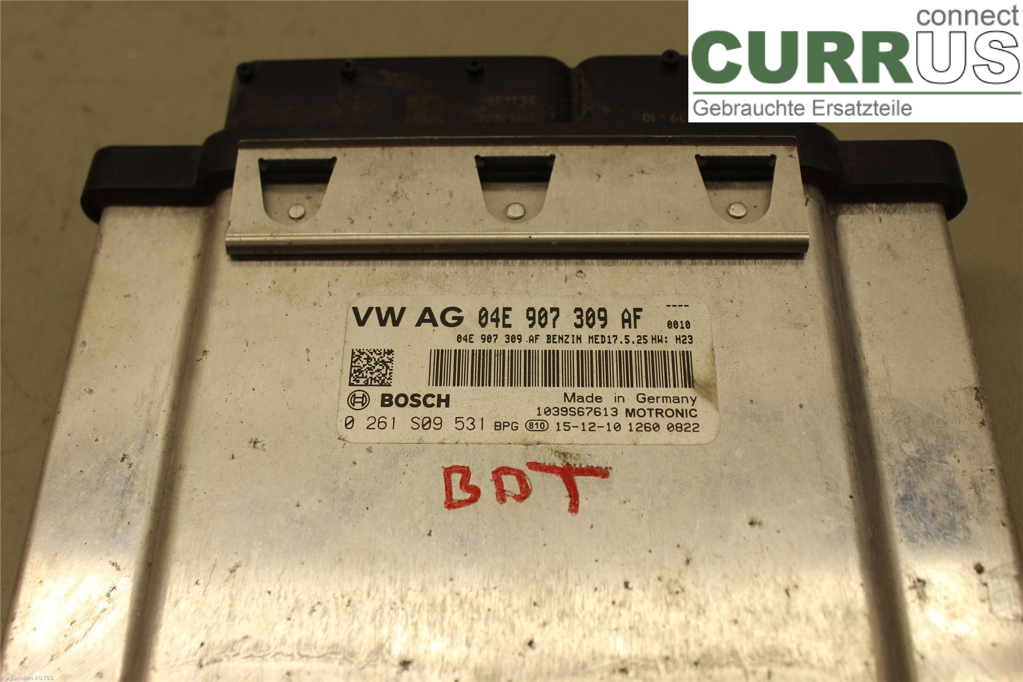 VW POLO       10-17 Engine Control Unit (ECU) 04E906027BB6C0 CJZC