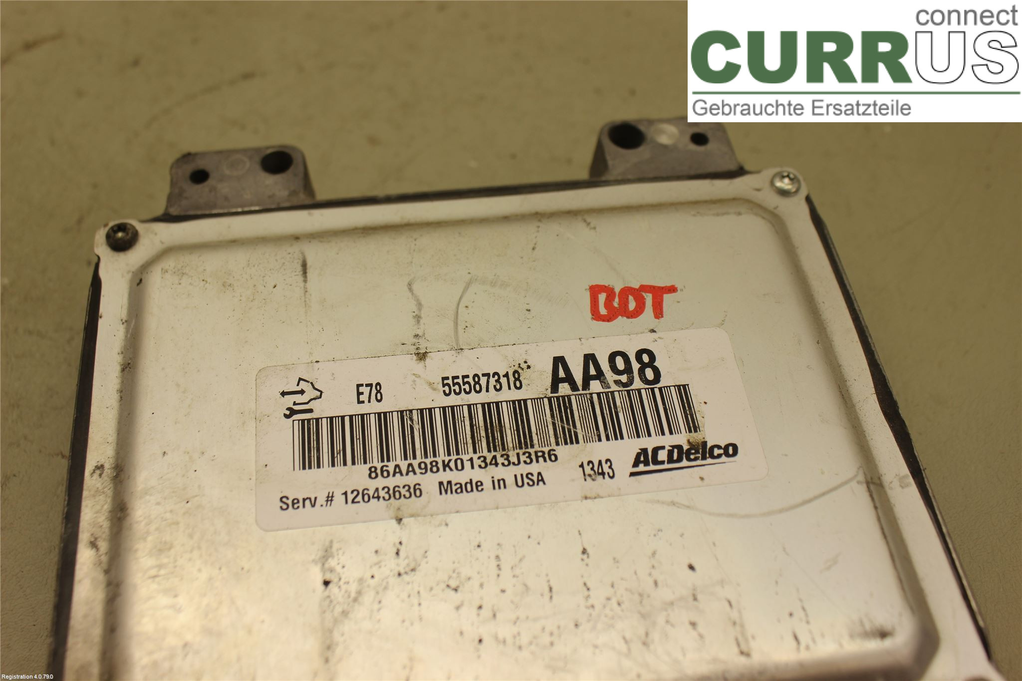OPEL CORSA D  07-14 Engine Control Unit (ECU) 12668991 A12XER