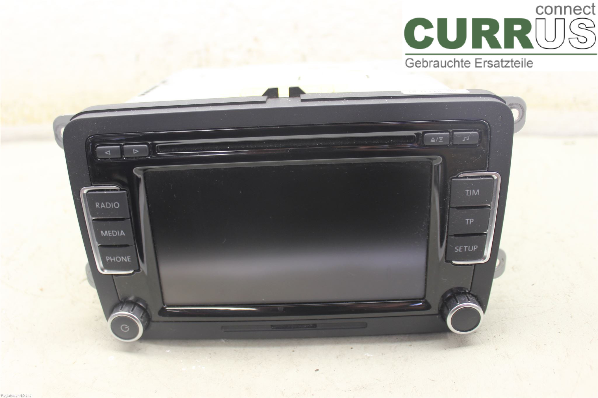 VW PASSAT  11-14 Radio CD / multimediepanel 3C8057190CX CFGB