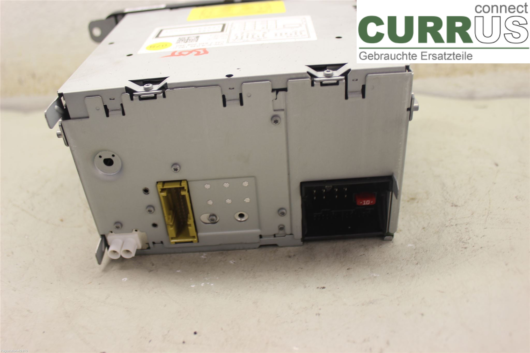 VW PASSAT  11-14 Radio CD / multimediepanel 3C8057190CX CFGB