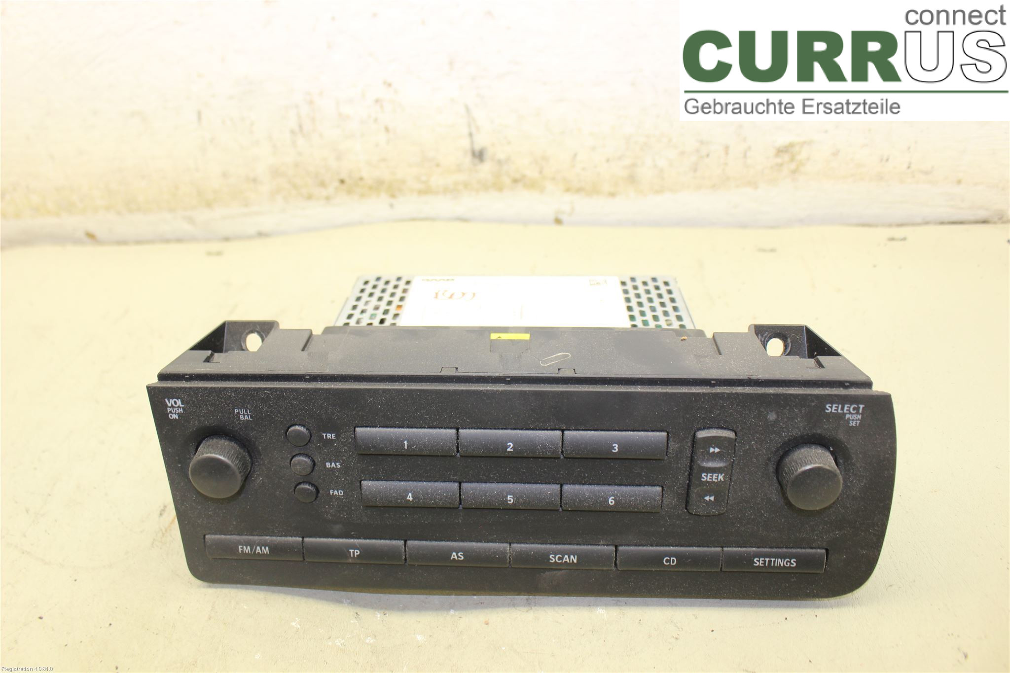 SAAB 9-3 VER 2 Radio CD / Multimedia panel 12782529 B207E