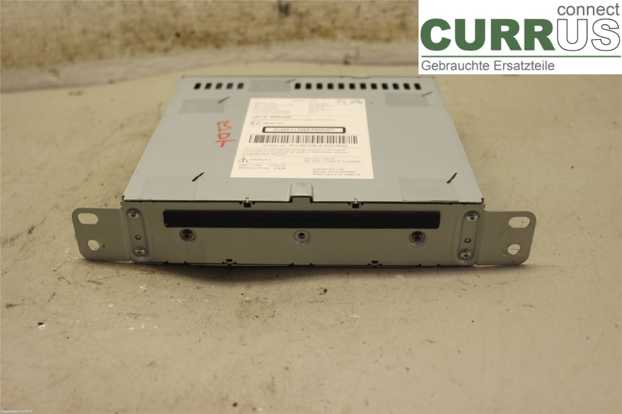 PEUGEOT 308  14-21 Radio CD / Multimedia panel 1613947980 BHZ