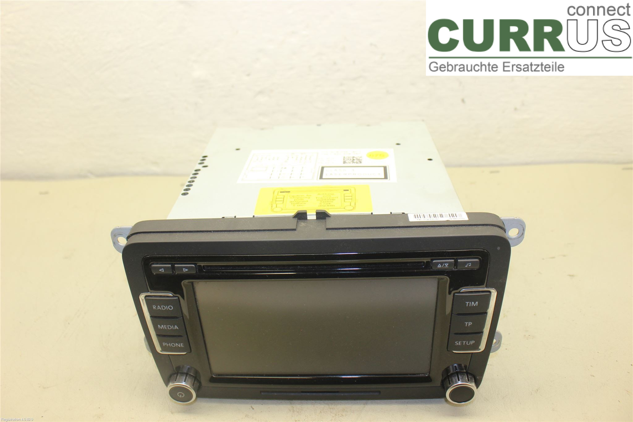 VW PASSAT  11-14 Radio CD / multimediepanel 3C8057190CX CFGB