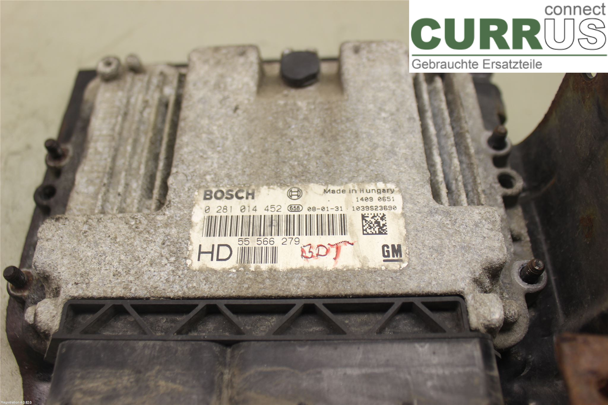 OPEL ZAFIRA  B   06-14 Motorstyringsenhed Diesel (ECU) 55556262 Z19DTH