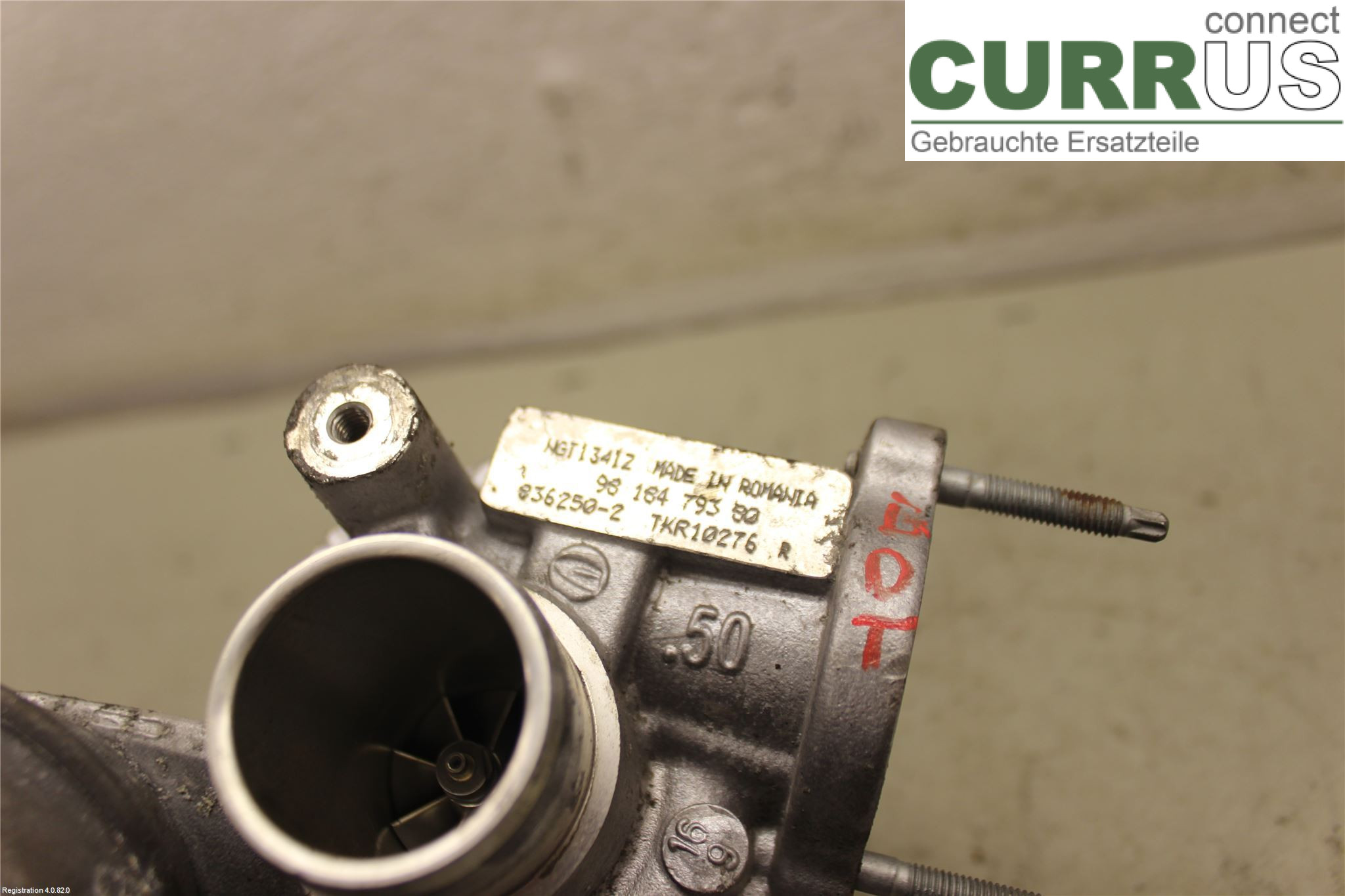 PEUGEOT 2008   13-20 Turbolader 98 184 793 80 HNZ