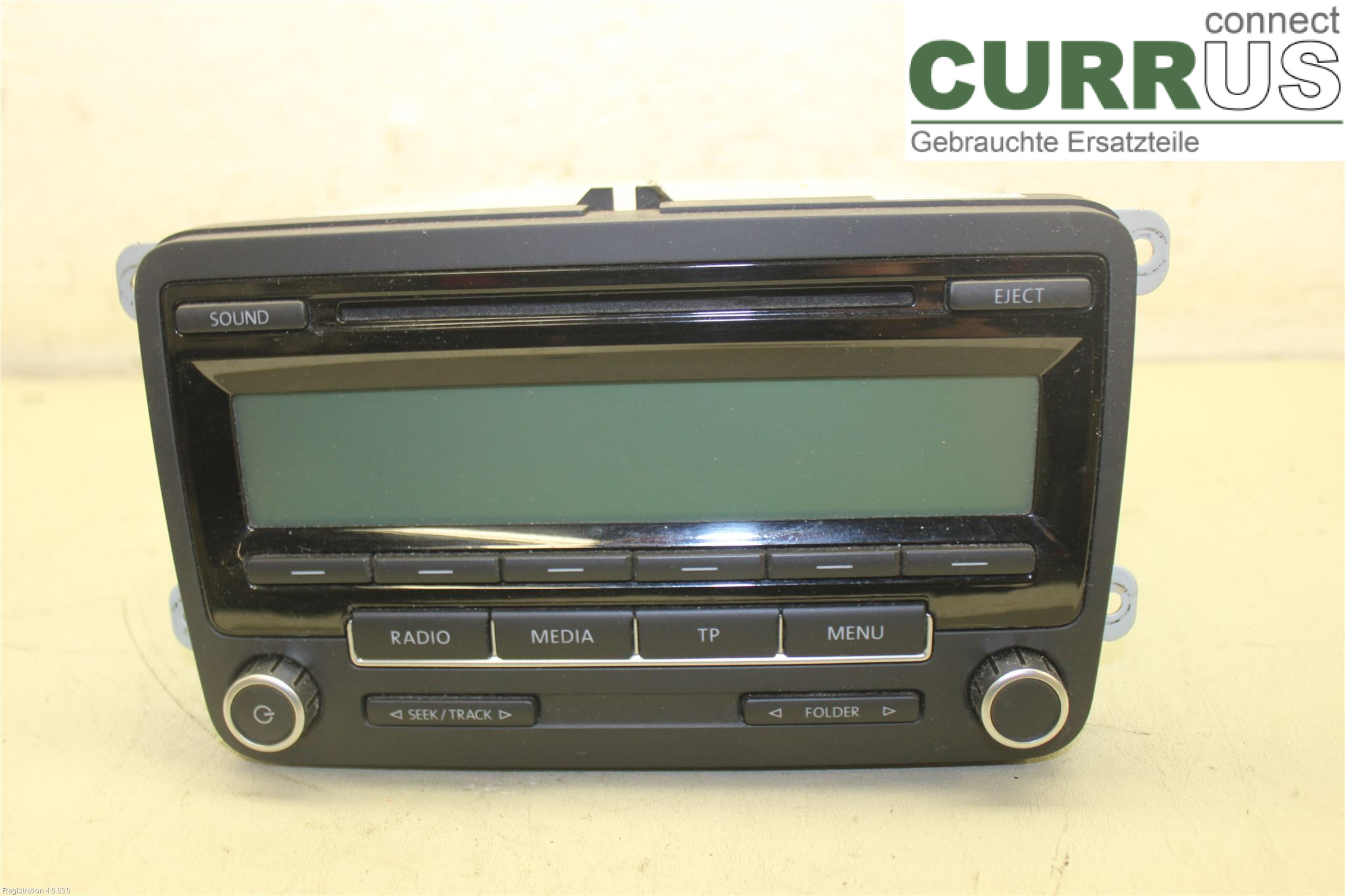 VW GOLF VI     09-13 Radio CD / panel multimedialny 1K0057187AX CAXA