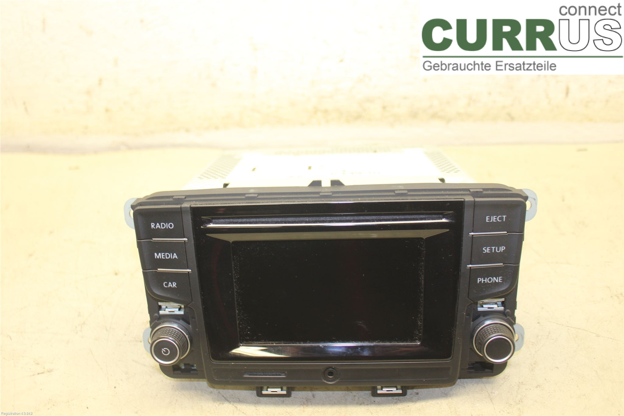VW POLO       10-17 Radio-CD-/Multimedia-Panel 6C0035869F CJZC