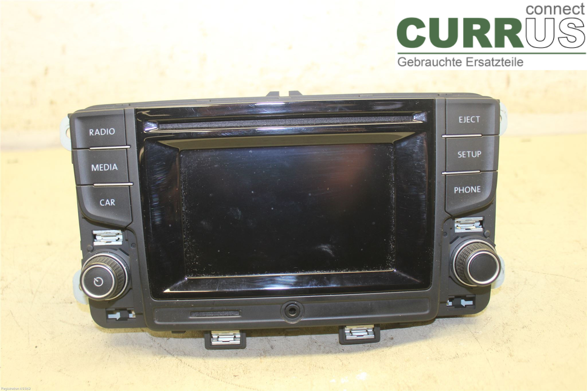 VW POLO       10-17 Radio-CD-/Multimedia-Panel 6C0035869F CJZC