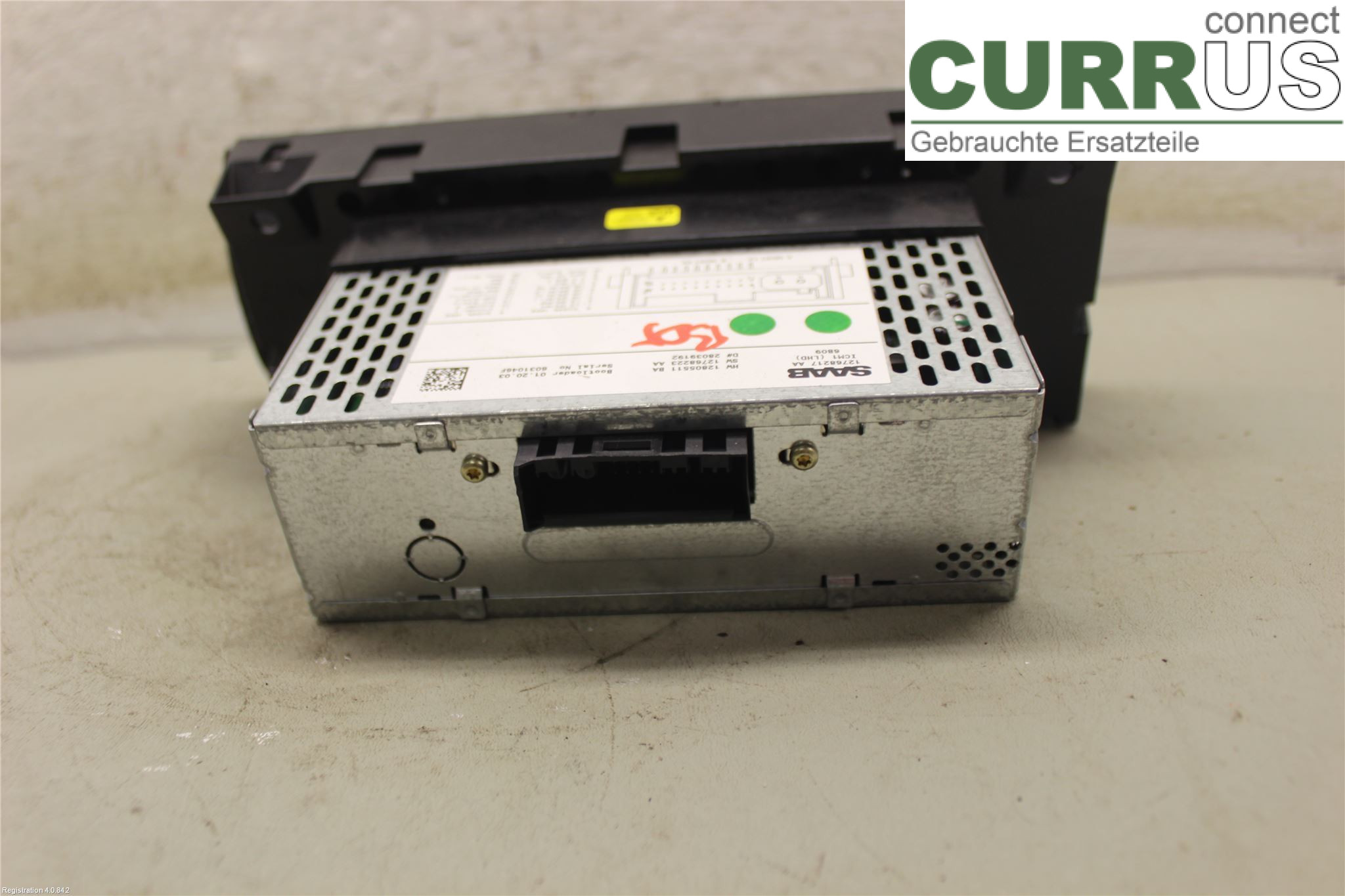 SAAB 9-3 VER 2 Radio CD / Multimedia panel 12782529 B207E