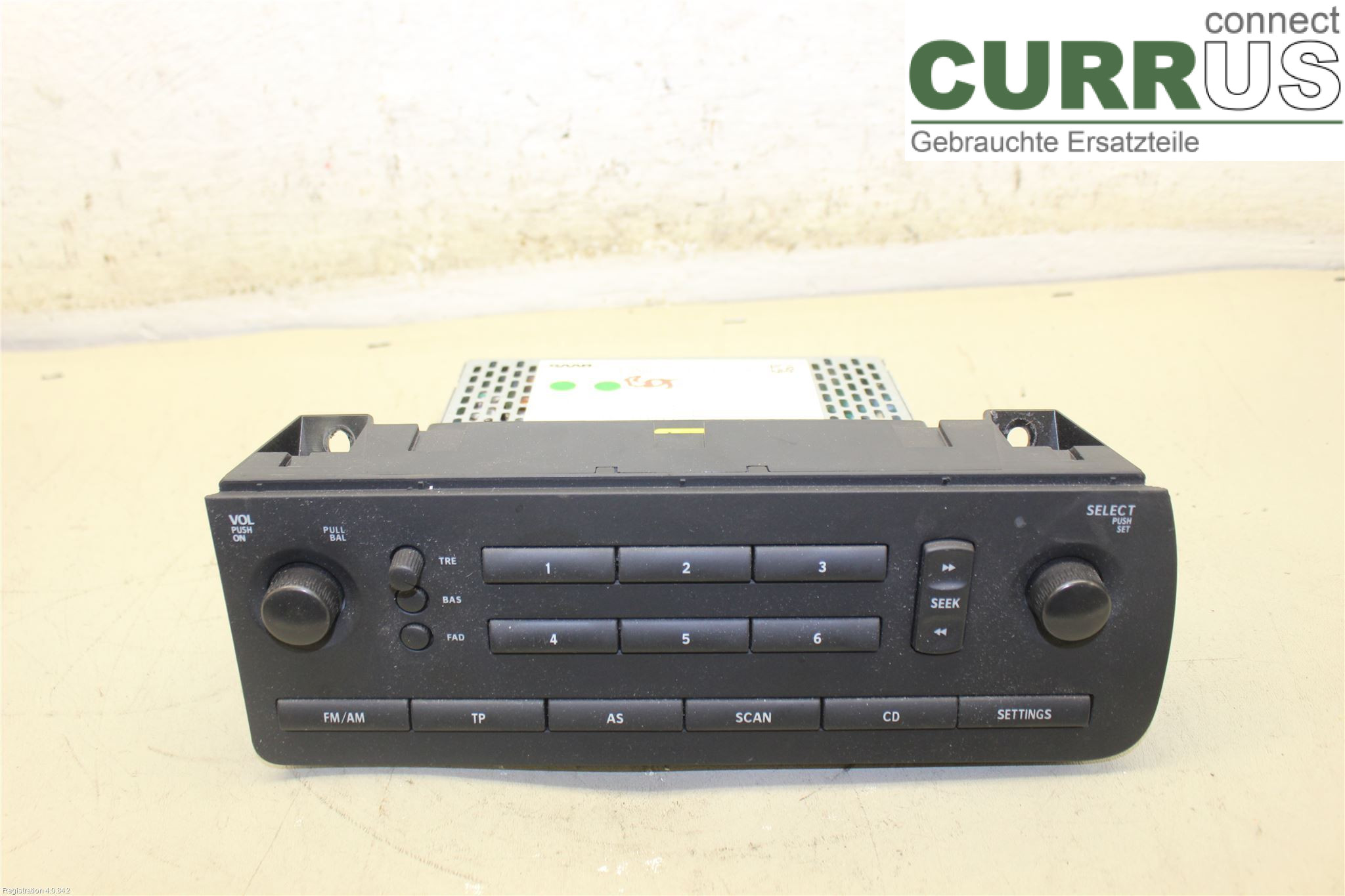 SAAB 9-3 VER 2 Radio CD / Multimedia panel 12782529 B207E