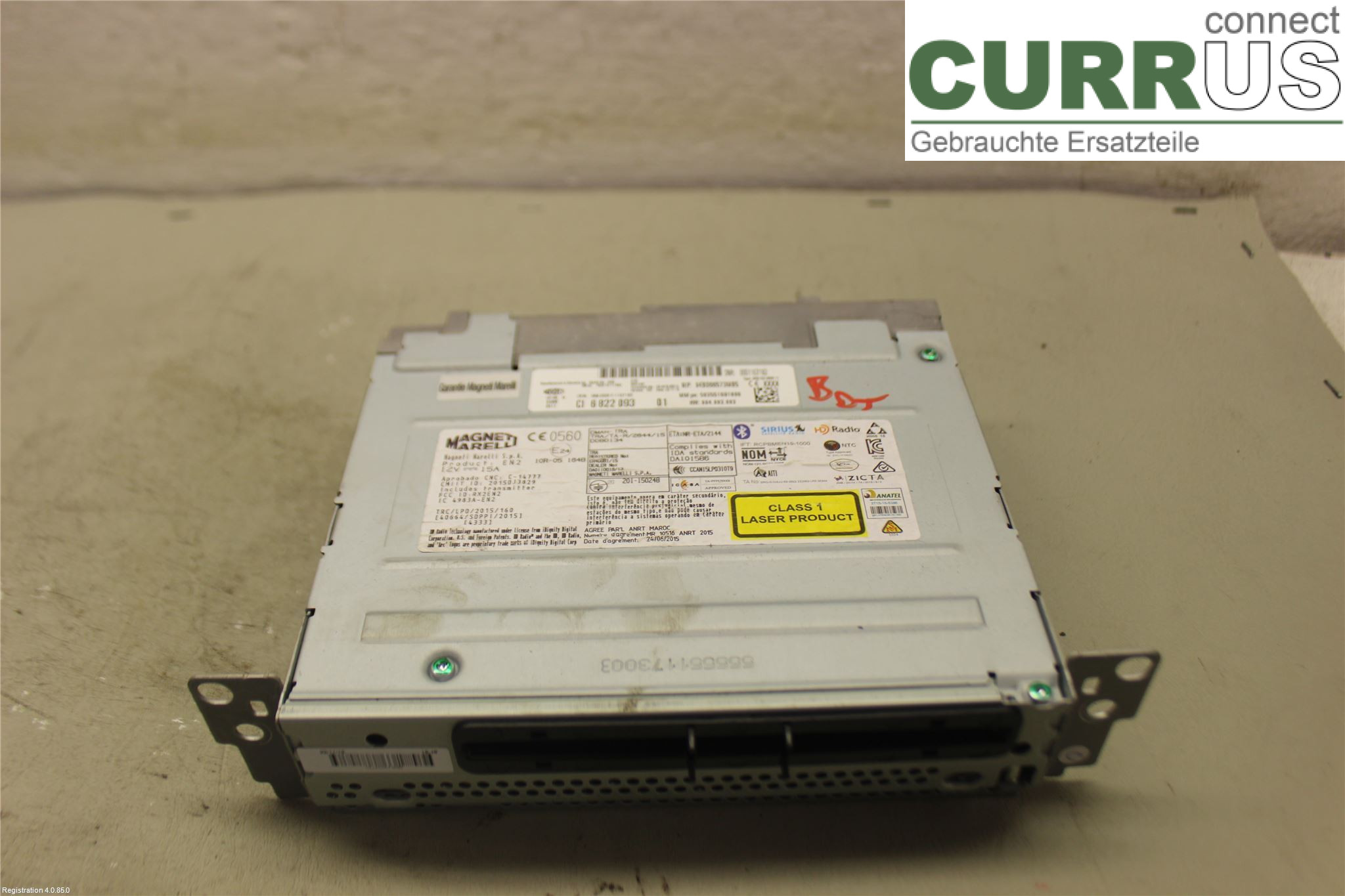 BMW 3 F30/F31/F80    12-19 Radio CD / panneau multimédia 65129874330 B47-D20A