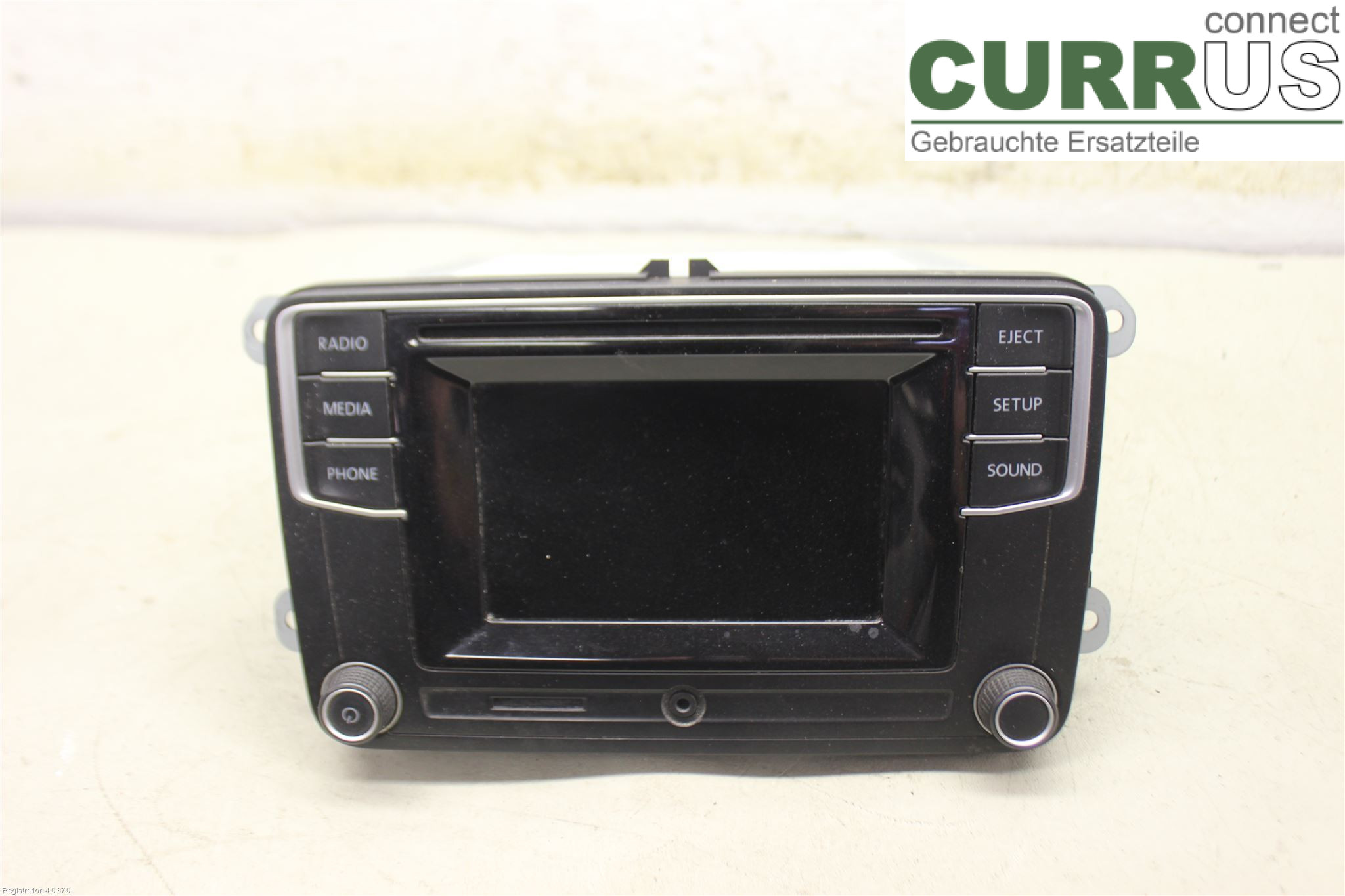 VW CADDY 16-20 Radio CD / Multimedia panel 1K8035150D DFSD