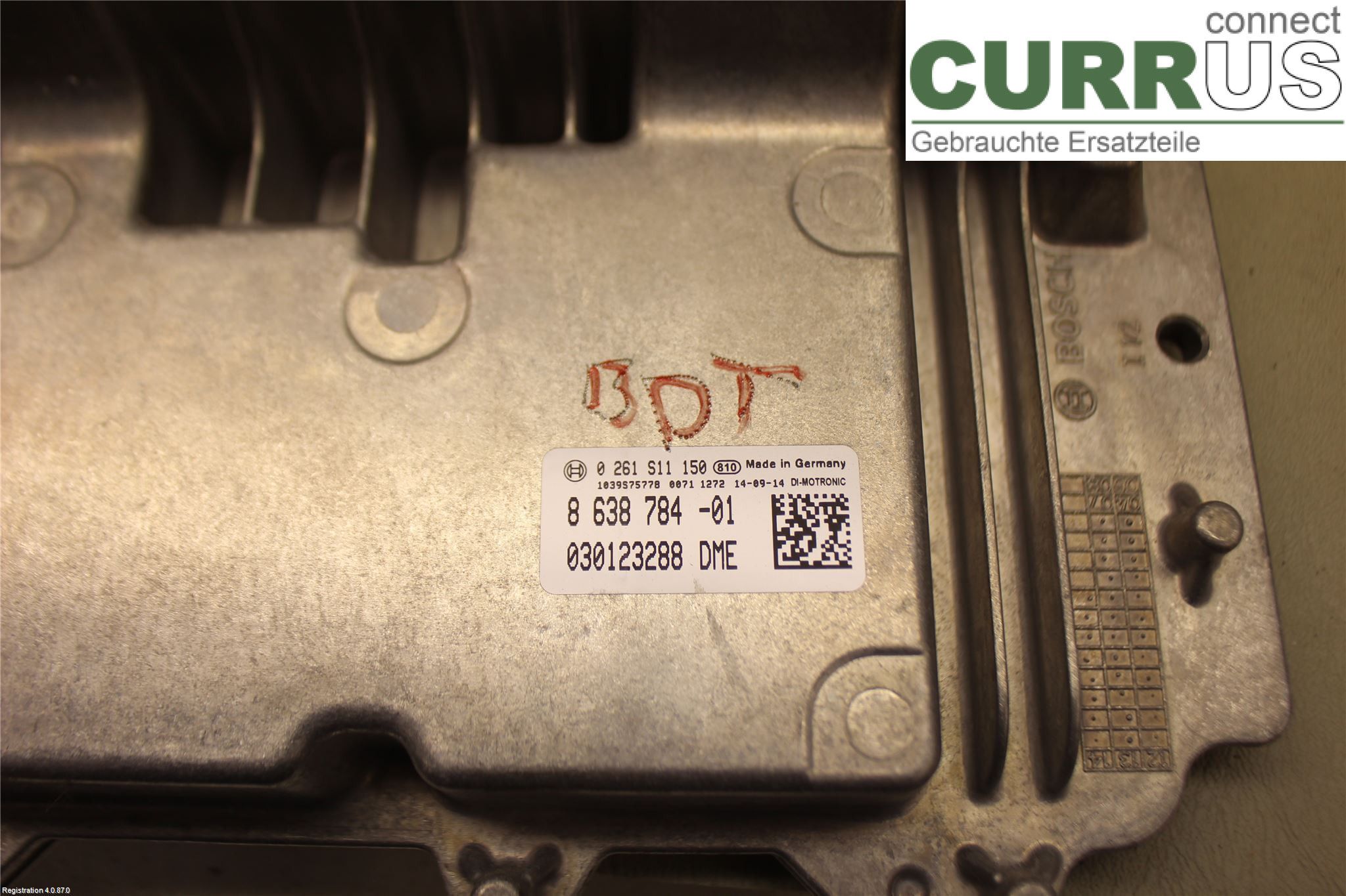 MINI COUPE R58  10-15 Motorens styreenhed (ECU) 12148674261 B38-A12A