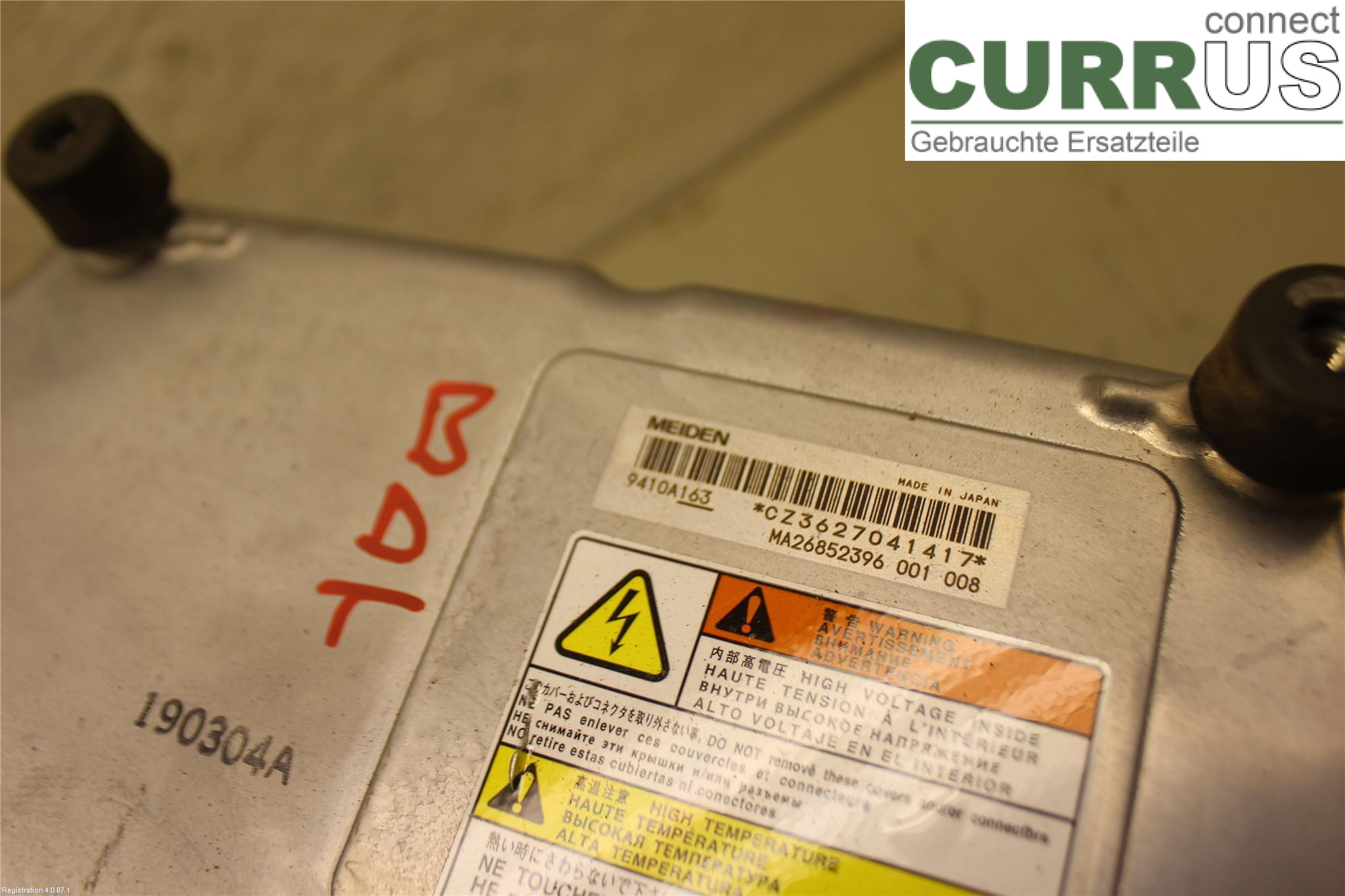MITSUBISHI OUTLANDER 13- Omformer / inverter - elektrisk 9410A165 4B12