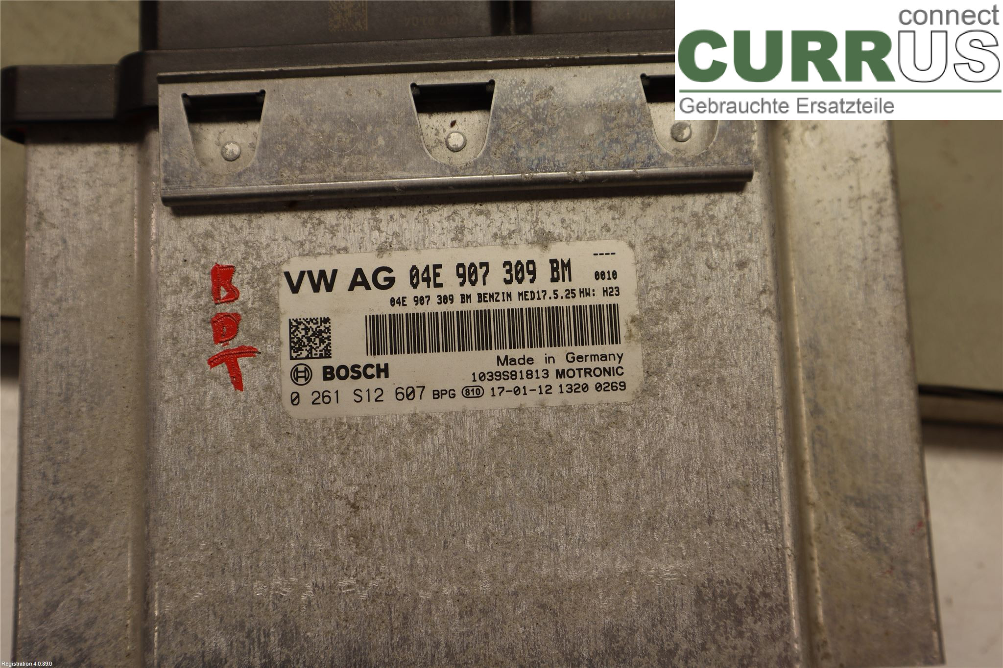 SKODA YETI Motorens styreenhed (ECU) 04E906027HL CYVB