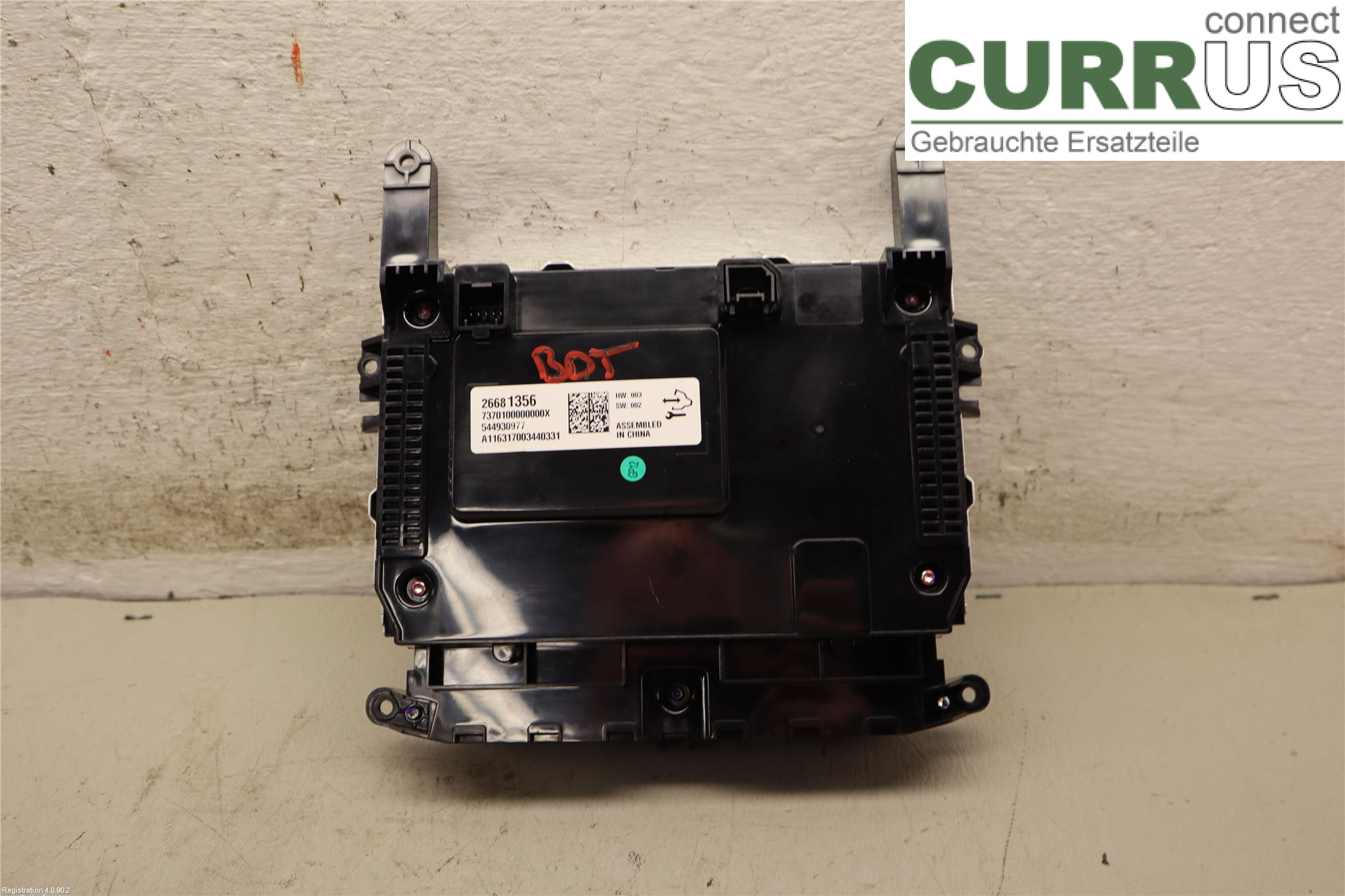 OPEL INSIGNIA  09-16 Radio CD / Multimedia panel 26697206 B20DTH