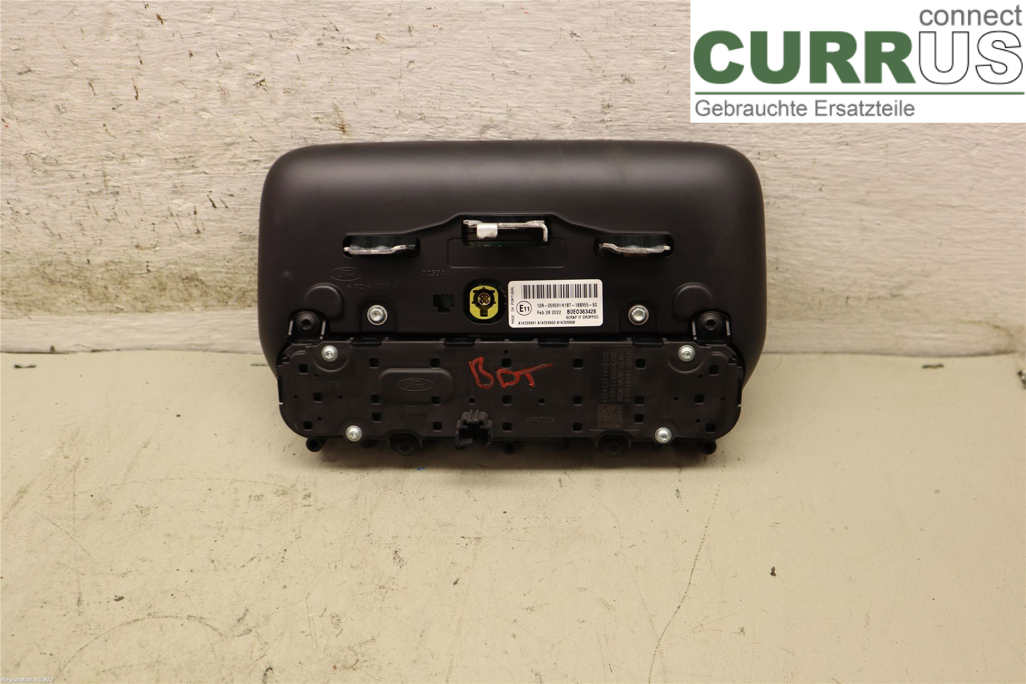 FORD TRANSIT SKÅP/BUSS 14- Radio-CD-/Multimedia-Panel 2313864 BLFB