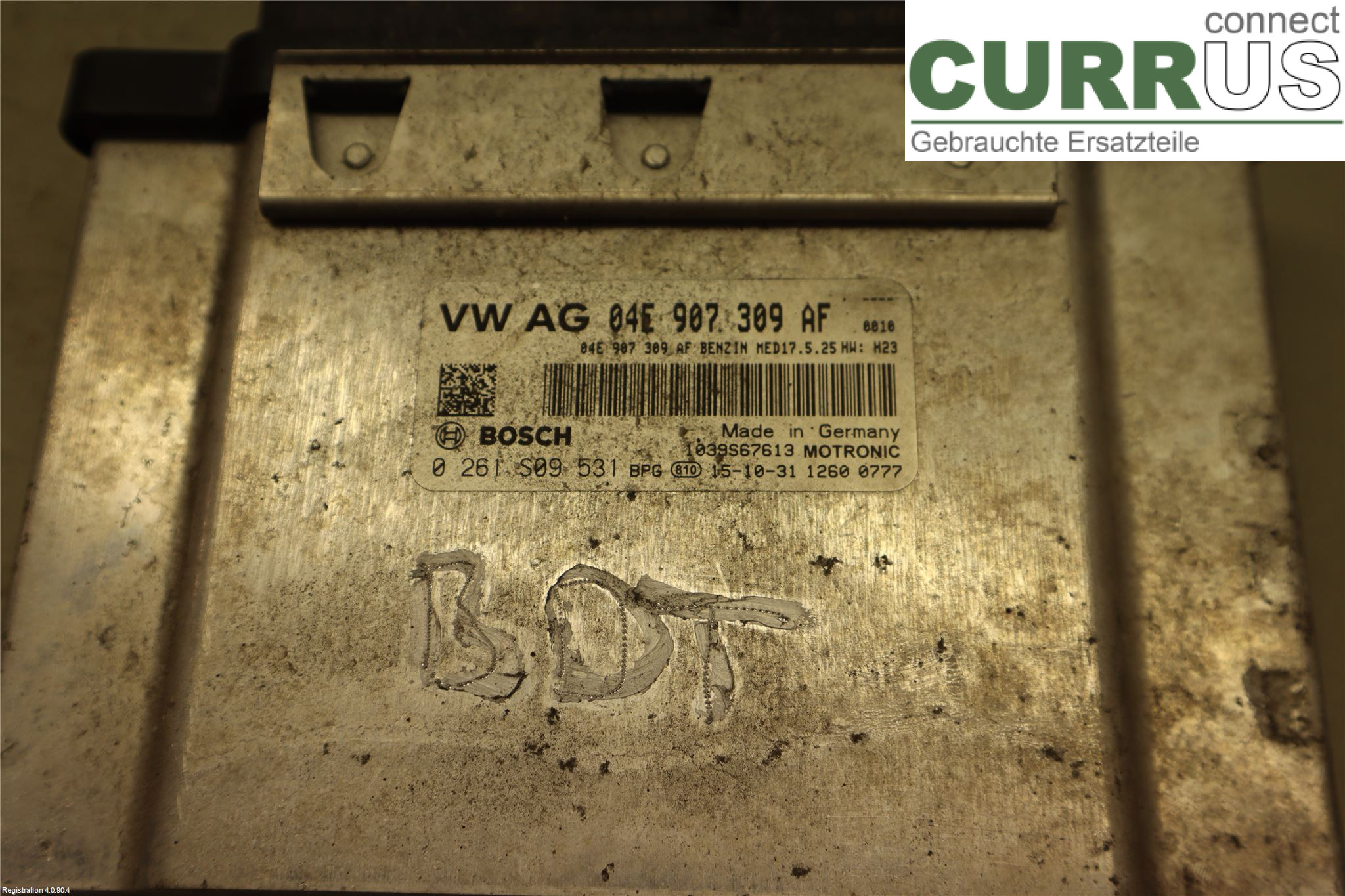 SKODA FABIA  15- Engine Control Unit (ECU) 04E906027BB6VA CJZC