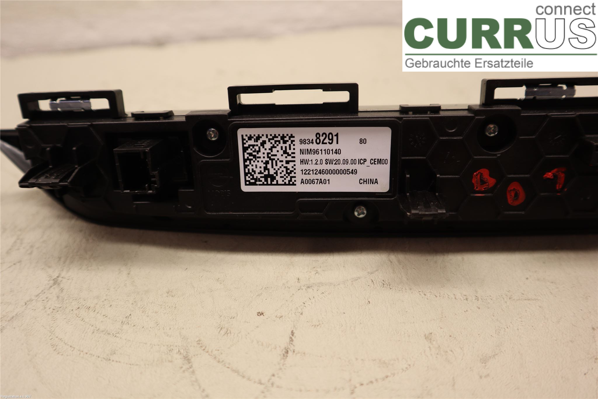 OPEL MOKKA 21- Radio CD / Multimedia panel 98348291XU F12XHT
