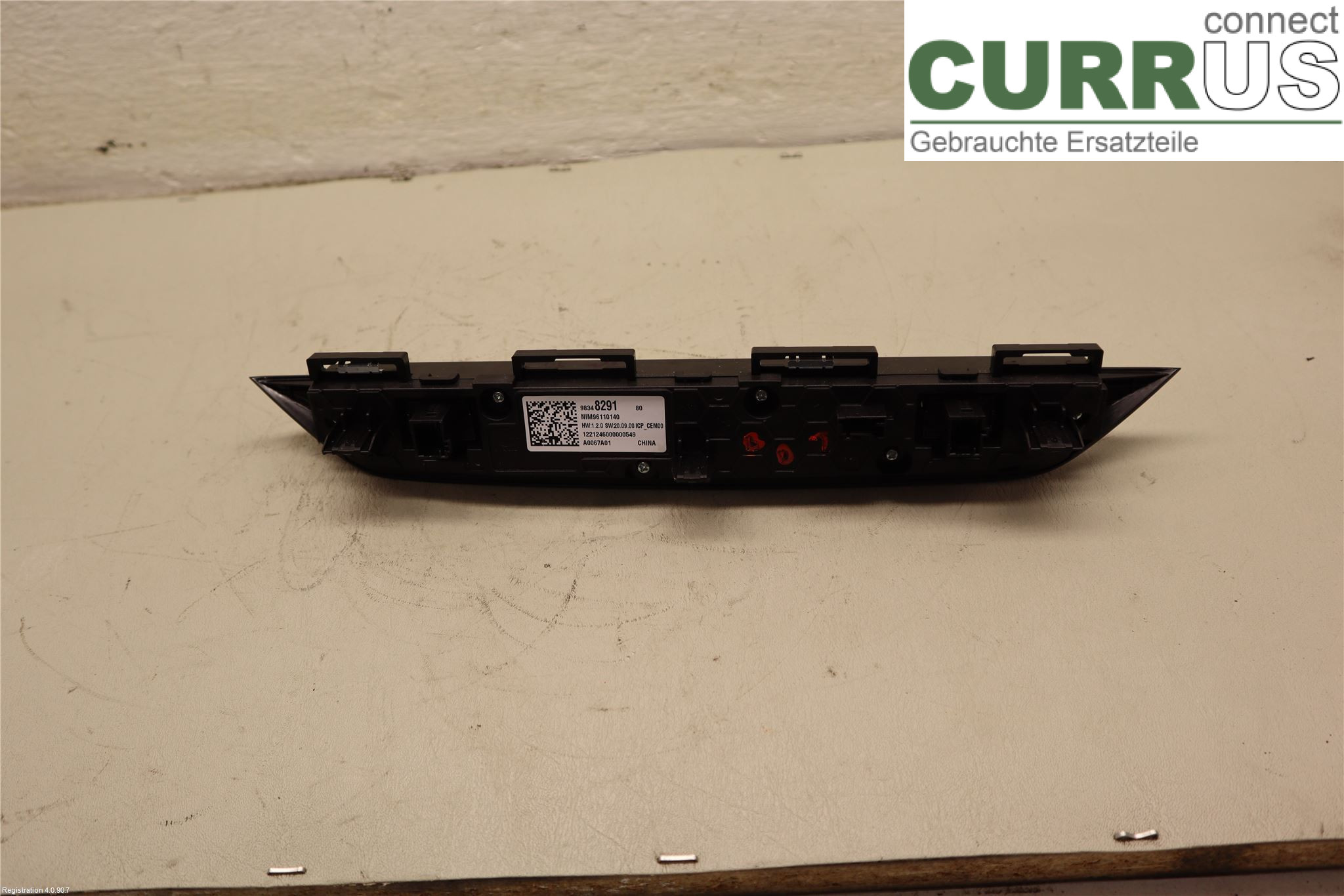 OPEL MOKKA  21- Radio CD / Multimedia panel 98348291XU F12XHT