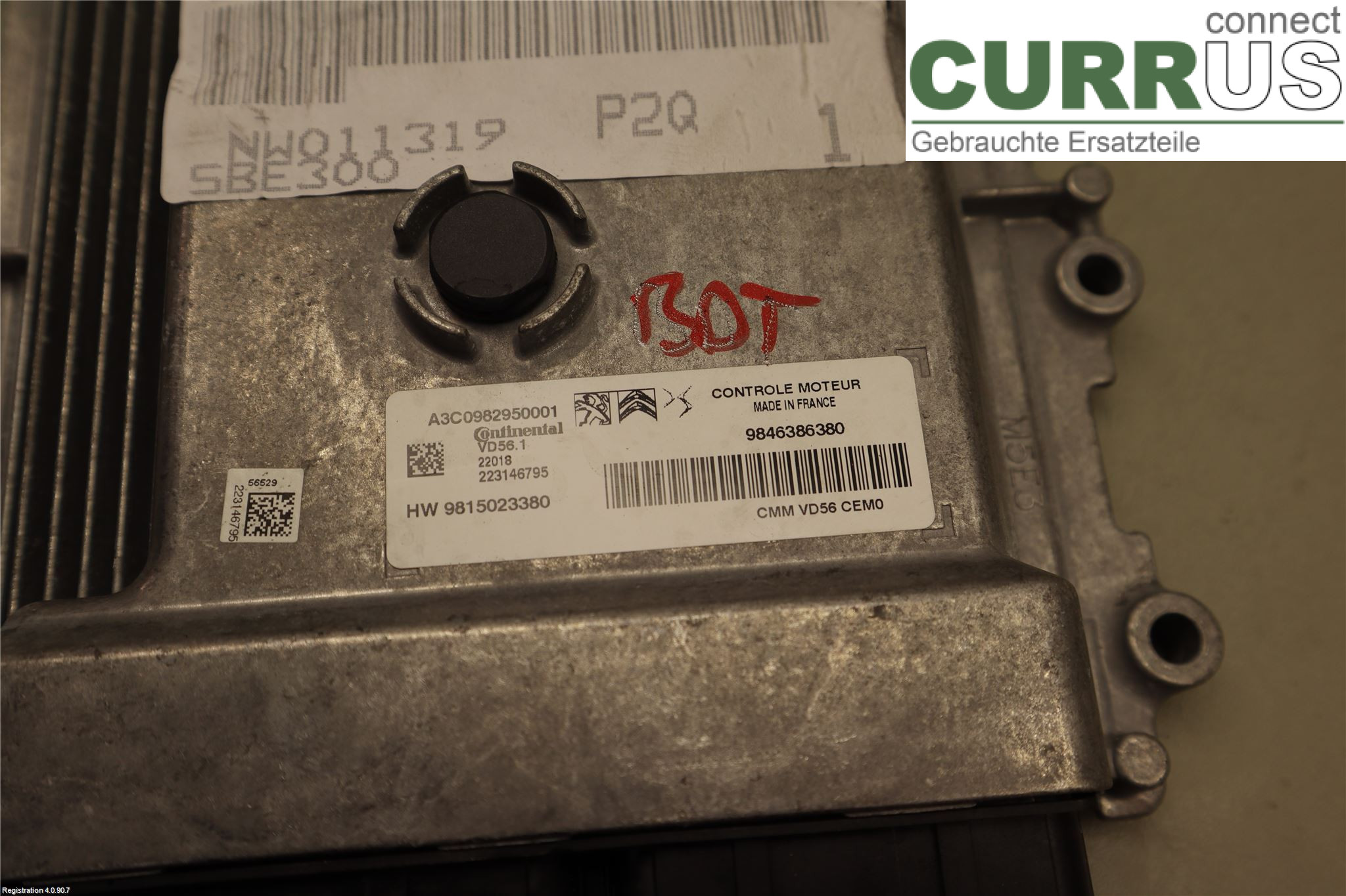 OPEL MOKKA  21- Sterownik silnika (ECU) 1647572980 F12XHT