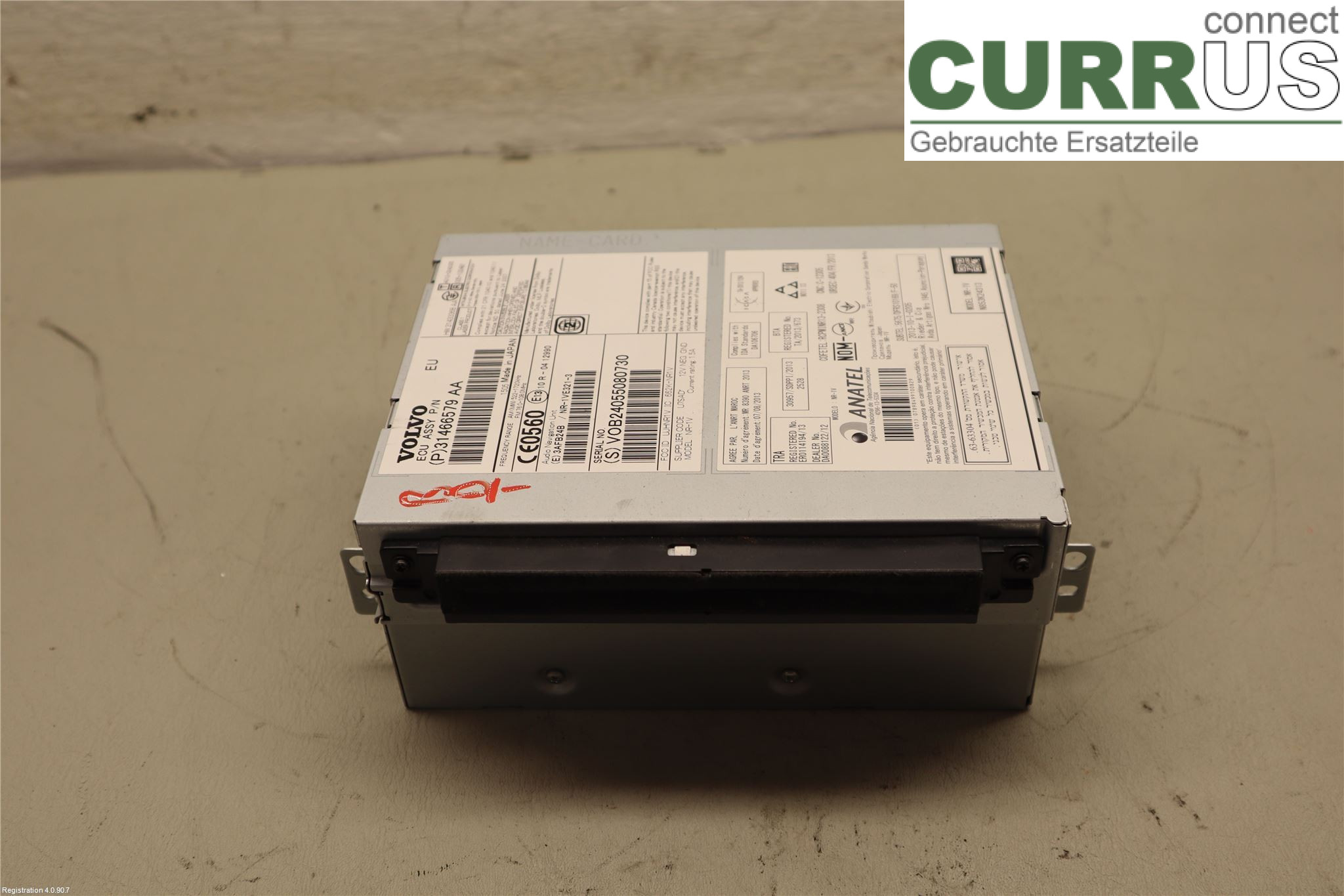 VOLVO XC60  14-17 Radio CD / Multimedia panel 36012367 D5244T21