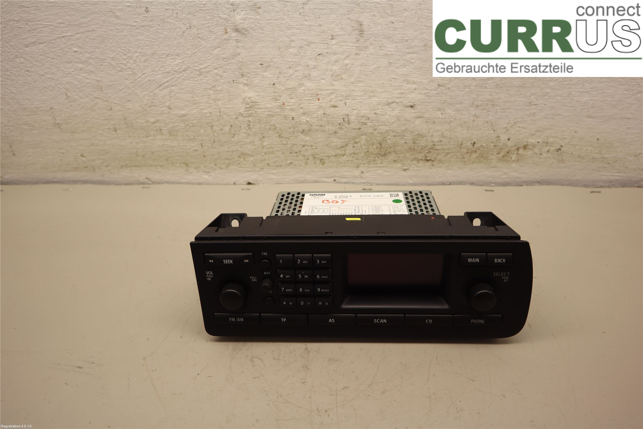SAAB 9-3 VER 2 Radio CD / Multimedia panel 12761288 B207E