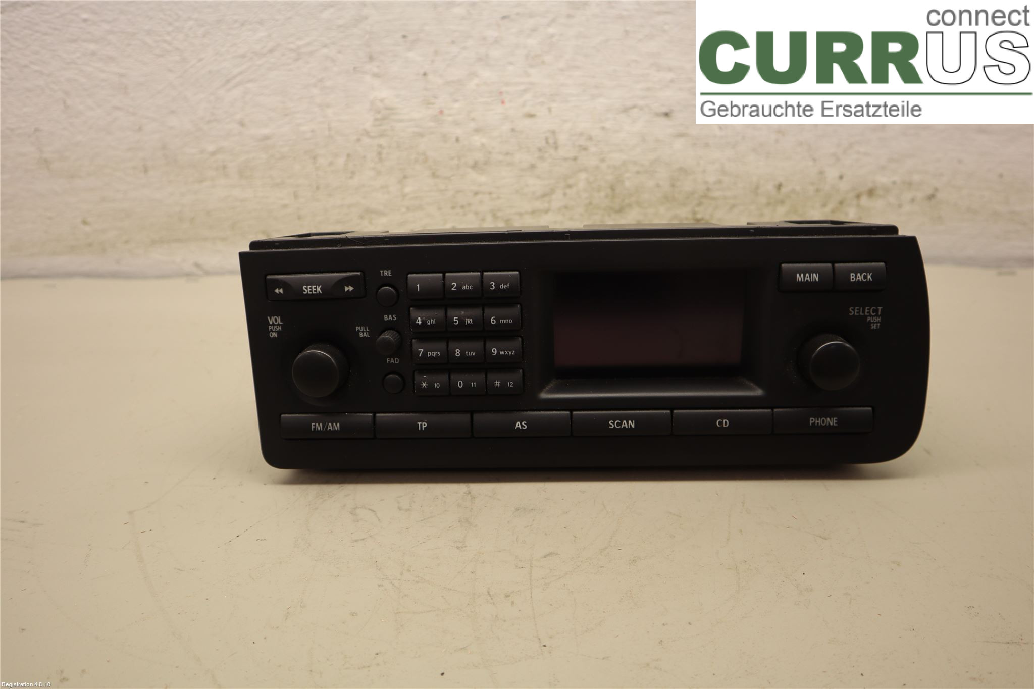 SAAB 9-3 VER 2 Radio CD / Multimedia panel 12761288 B207E