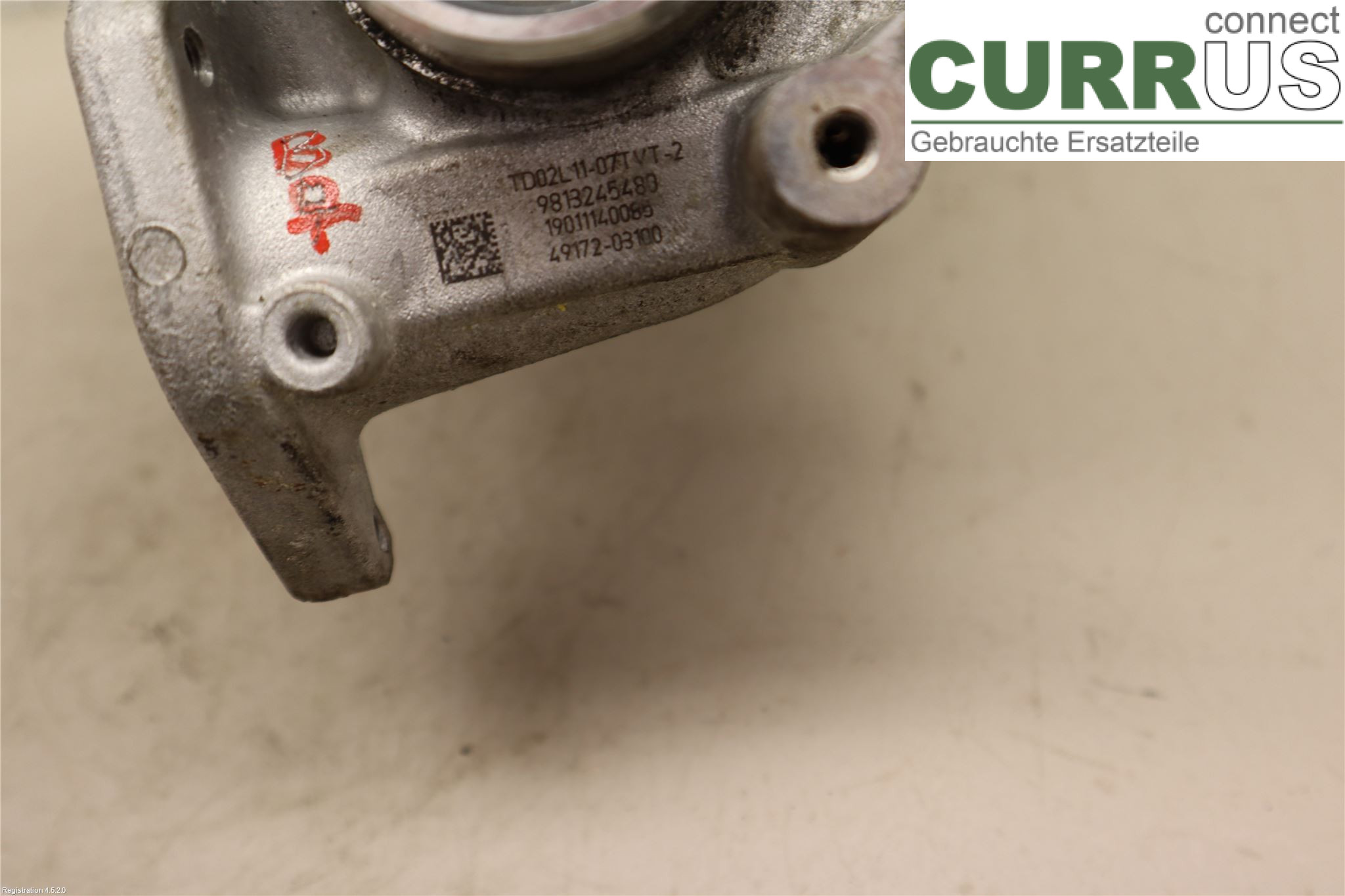 CITROEN BERLINGO  08-18 Turbo charger 9813245480 YHW