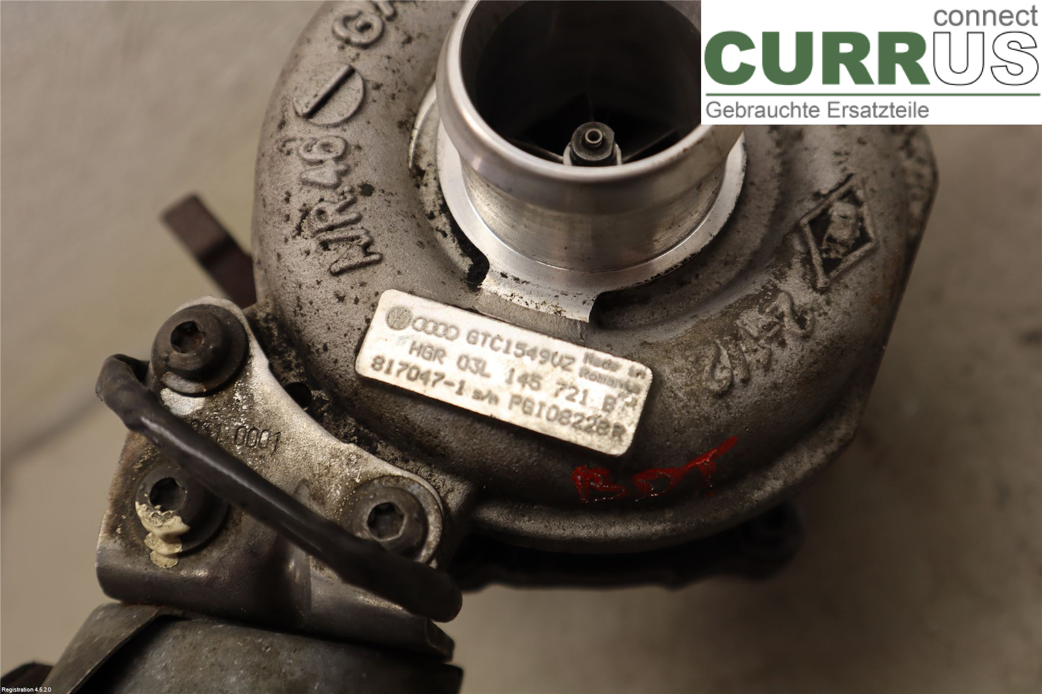 AUDI A6/S6 4G   11-18 Turbolader 03L145721B CGLC