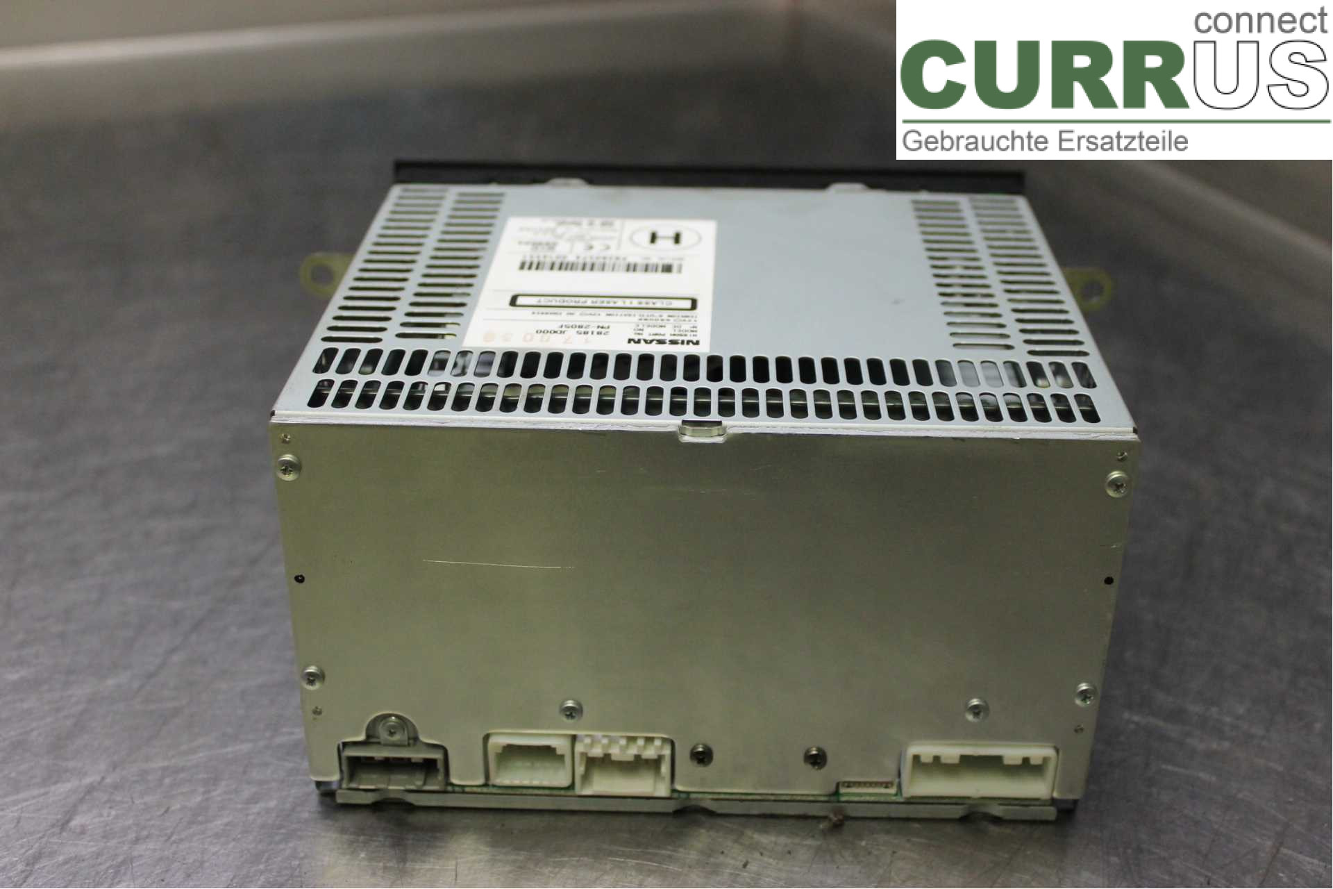 NISSAN QASHQAI 07-10 Radio CD / Multimedia panel 28185JD000 1,6i/HR16DE