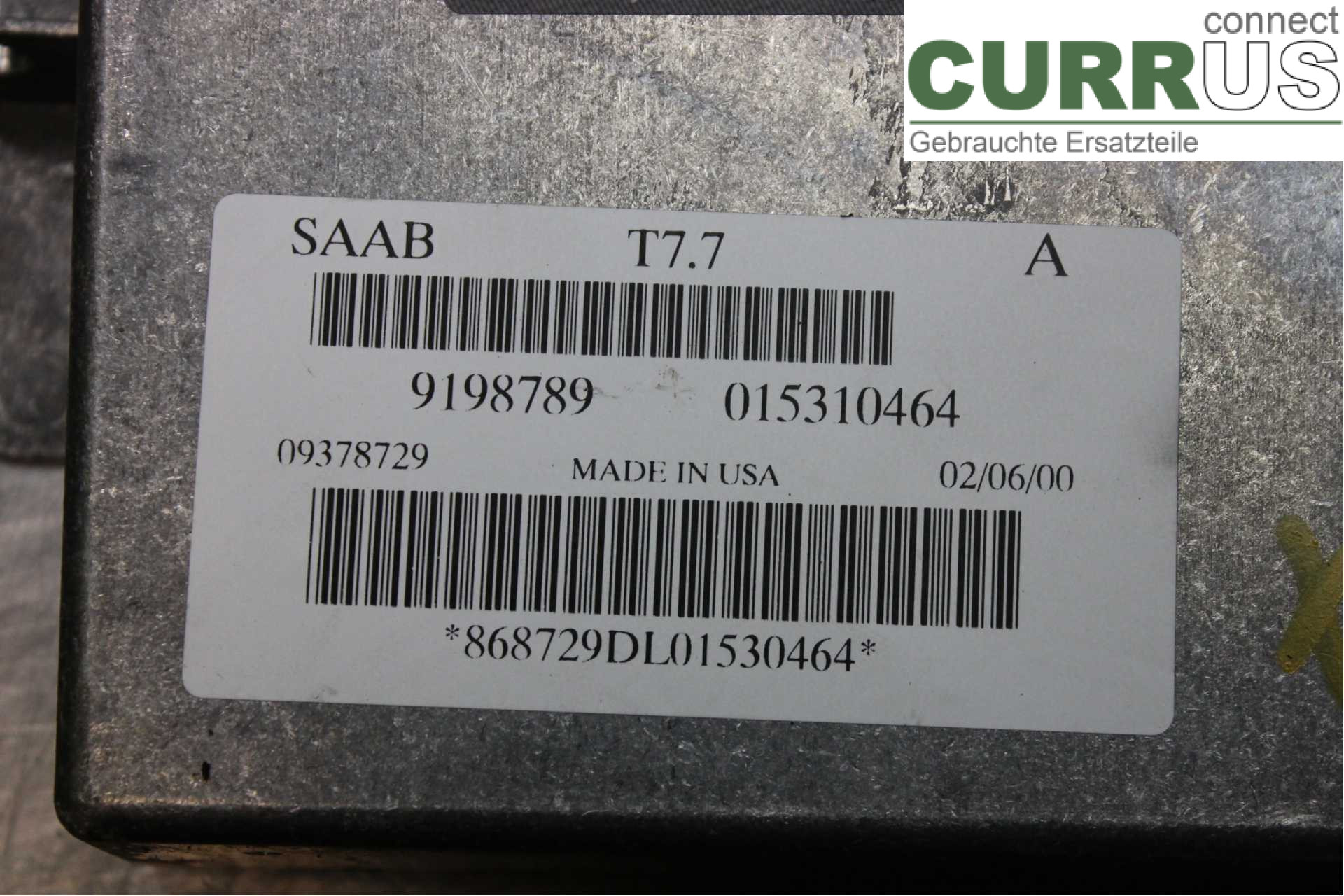 SAAB 9-5         -05  Sterownik silnika (ECU) 9198789 2,3T/B235E