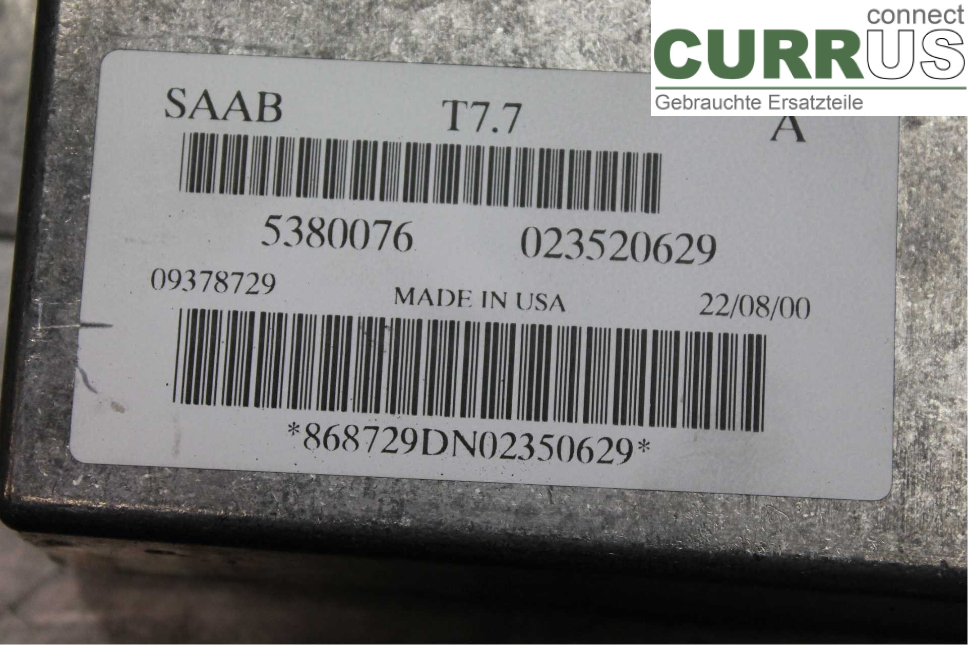 SAAB 9-5         -05  Sterownik silnika (ECU) 023520629 2,0T/B205E