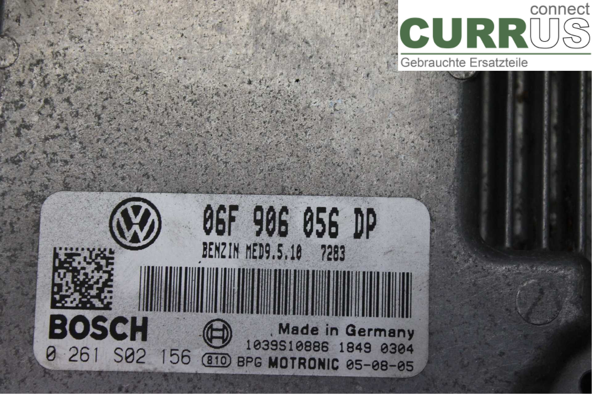 VW JETTA V    06-10 Motorens styreenhed (ECU) 06F906056DP 2,0i/BLR