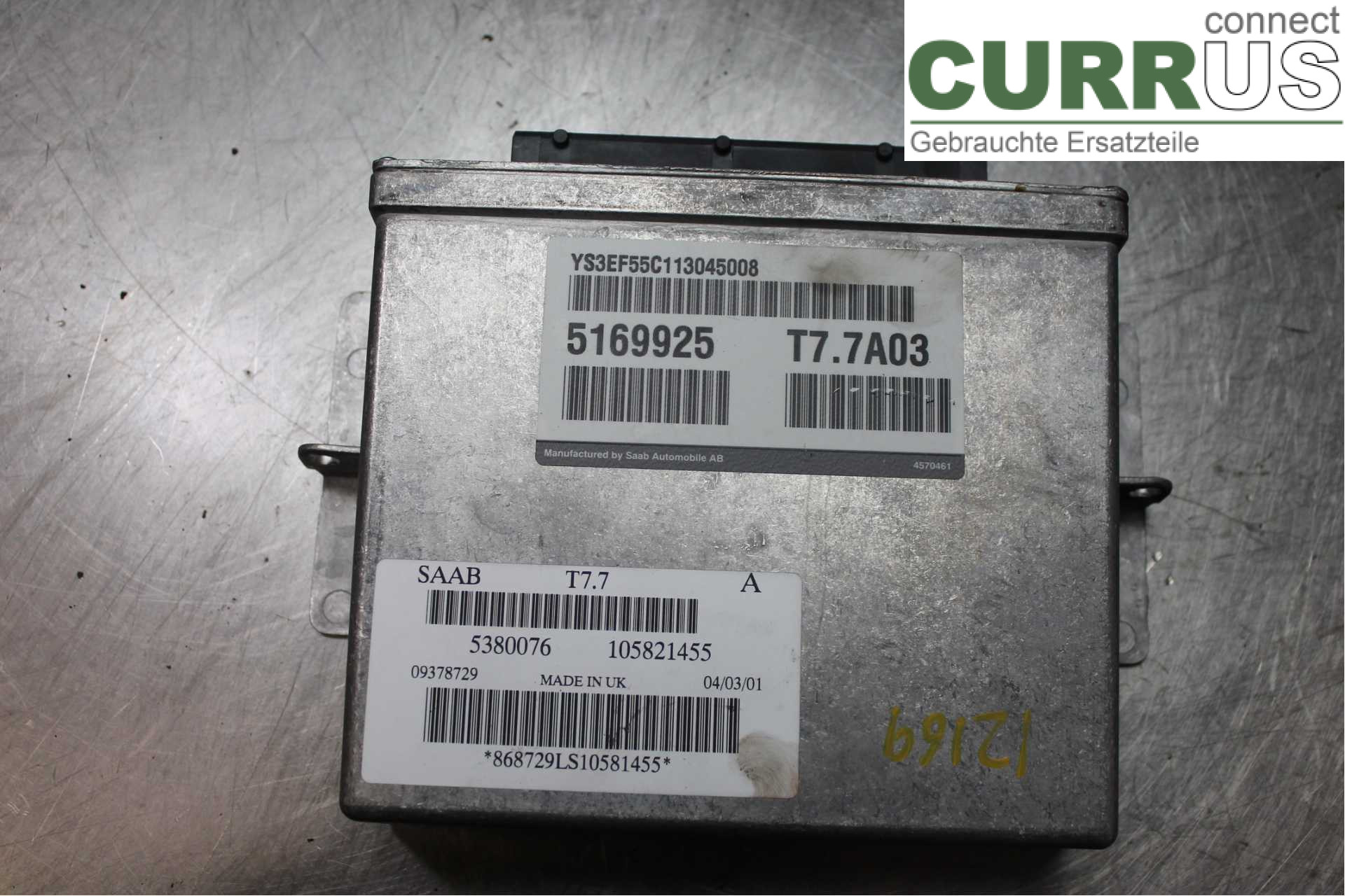SAAB 9-5         -05  Engine Control Unit (ECU) 5380076 2,0T/B205E