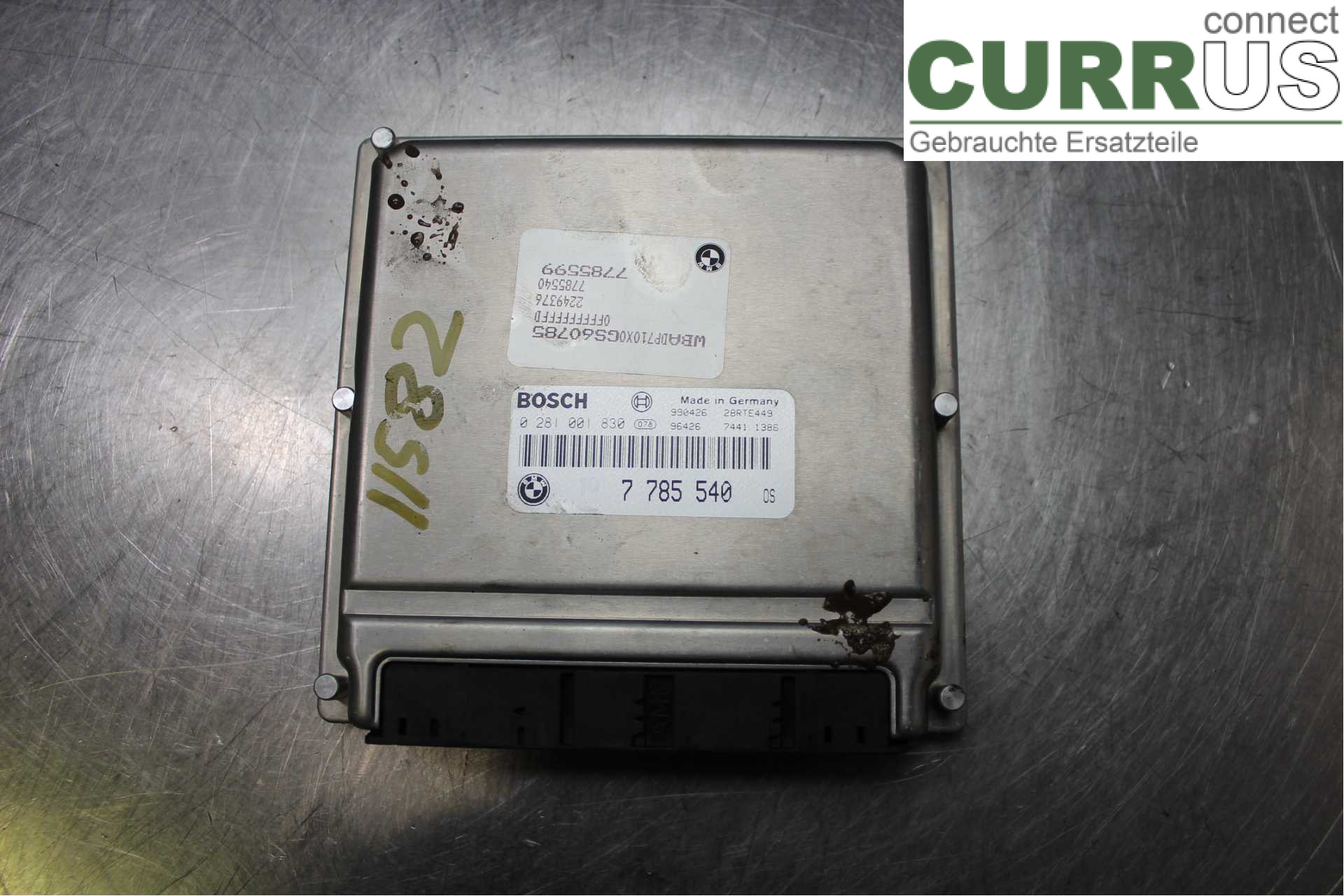 BMW 5 E39 95-04 Engine Control Unit (ECU) 7785540 3,0D/M57-D30