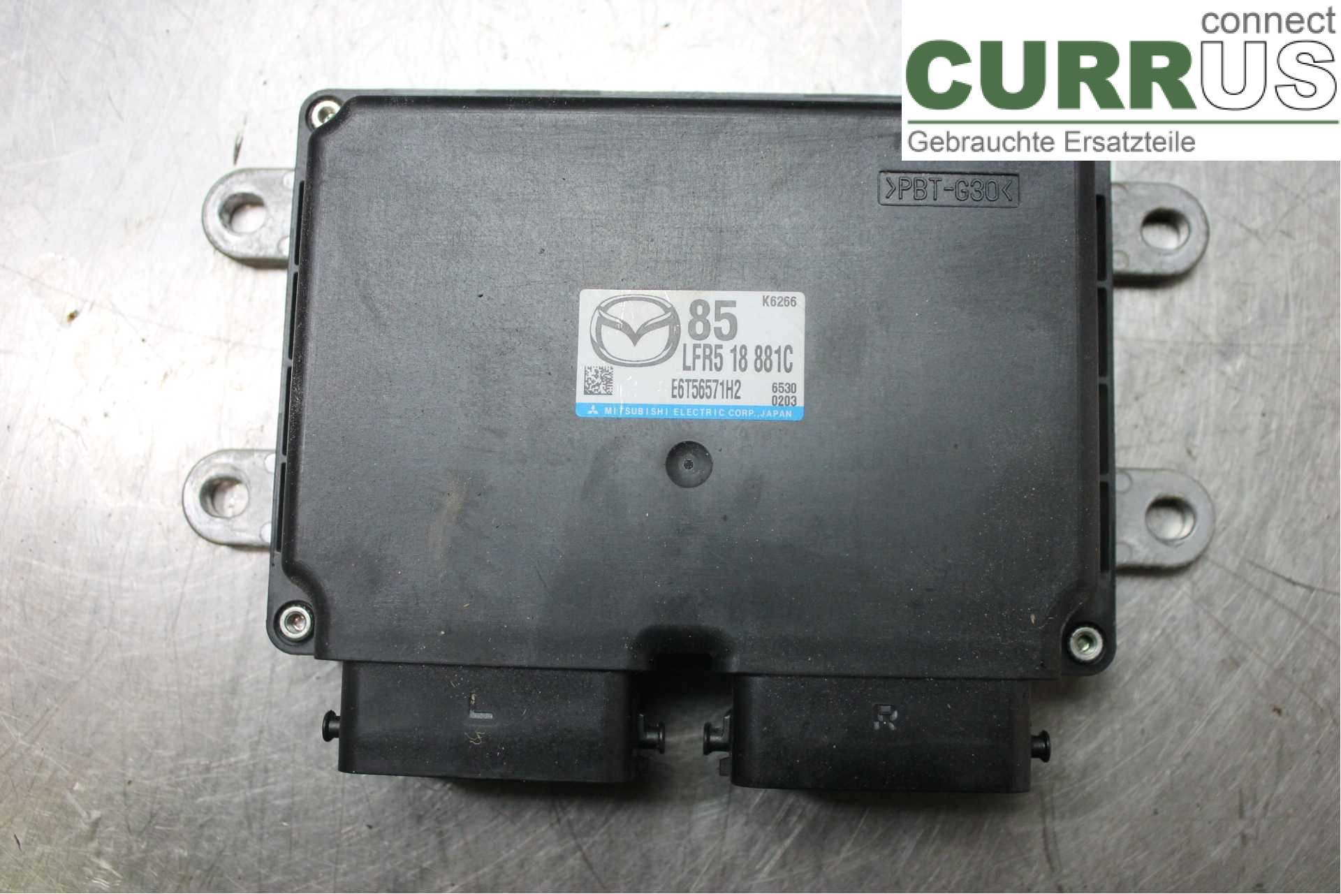 MAZDA 3 I   07-08 Motorens styreenhed (ECU) LFR518881C 2,0i/LF