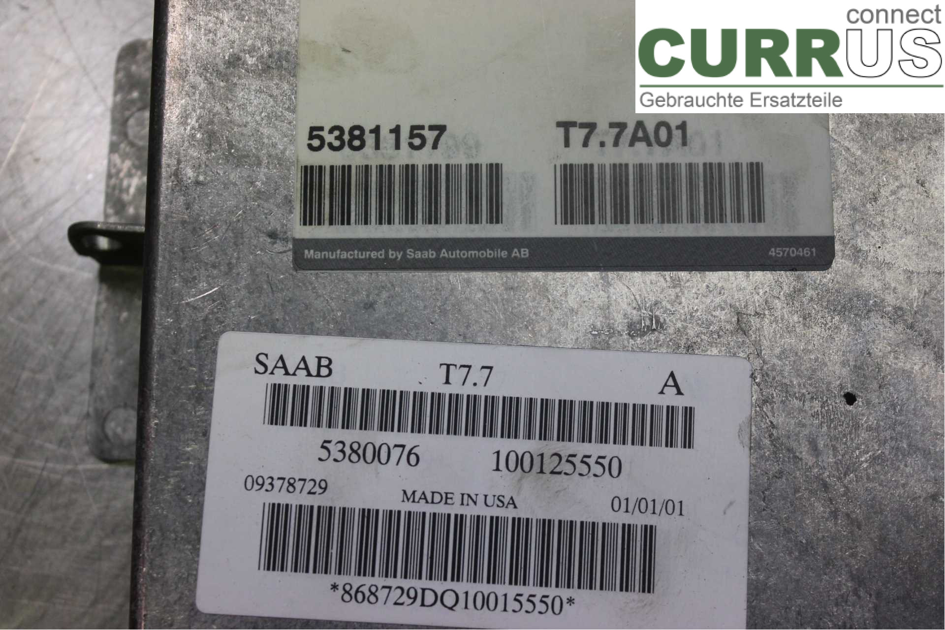 SAAB 9-5         -05  Engine Control Unit (ECU) 5380076 2,3T/B235E