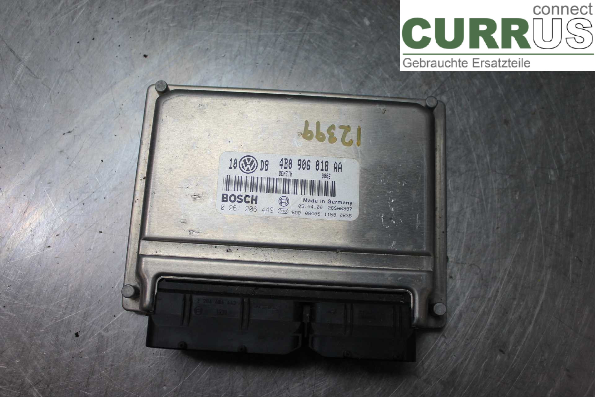 AUDI A6/S6     97-05 Engine Control Unit (ECU) 4B0906018AA 1,8T/APU