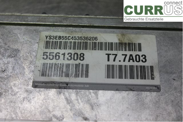 SAAB 9-5         -05  Engine Control Unit (ECU) 522010606 2,0T/B205E/B