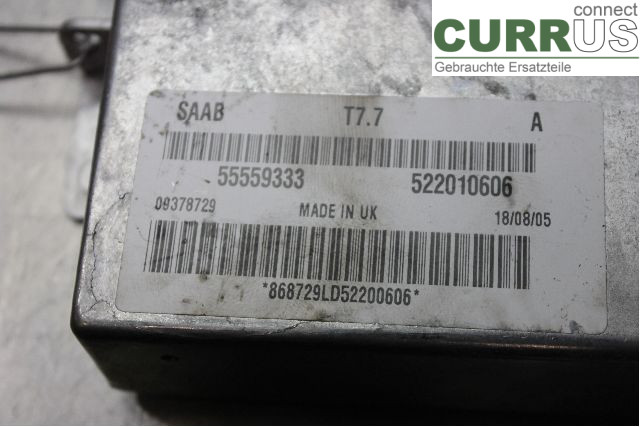 SAAB 9-5         -05  Engine Control Unit (ECU) 522010606 2,0T/B205E/B