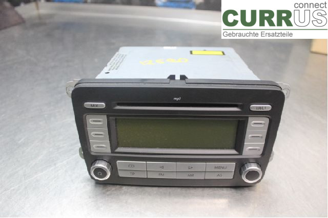 VW GOLF V      04-09 Radio CD / panneau multimédia 1K0035186AD 2,0TDI/BMM