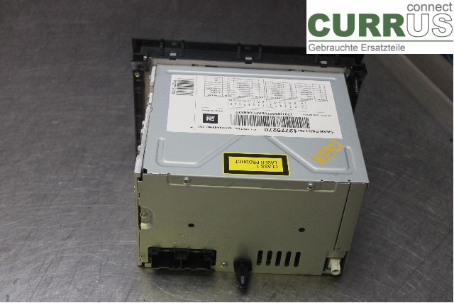 SAAB 9-3 VER 2 Radio CD / Multimedia panel 12779270 1,9TiD/Z19DTH