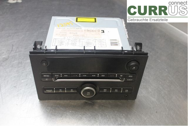 SAAB 9-3      08-15 Radio CD / panel multimedialny 12779269 1,9TiD/Z19DTH