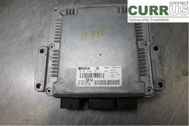 PEUGEOT 307     01-05 Motorens styreenhed (ECU) 9644606180 2,0HDI/RHY