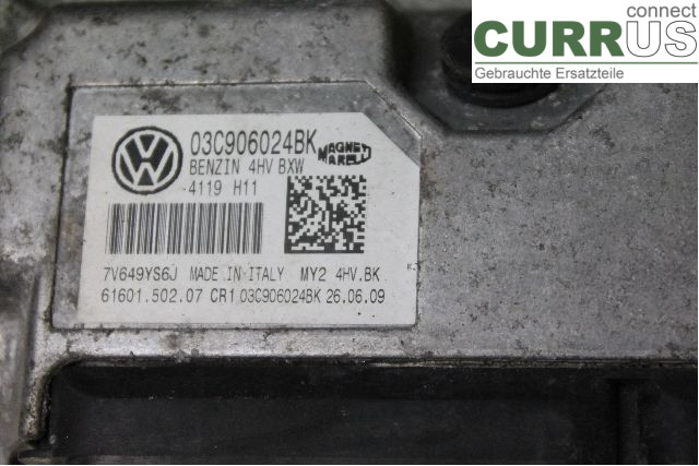 SEAT IBIZA IV   08-16 Engine Control Unit (ECU) 03C906024BK 1,4i/BXW